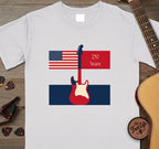250 Flag Guitar T-Shirt