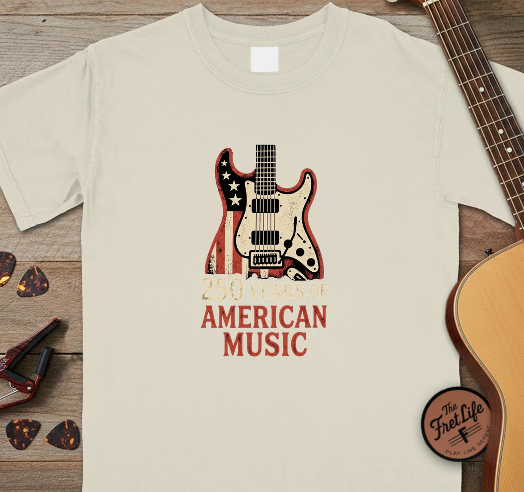 250 Guitar T-Shirt
