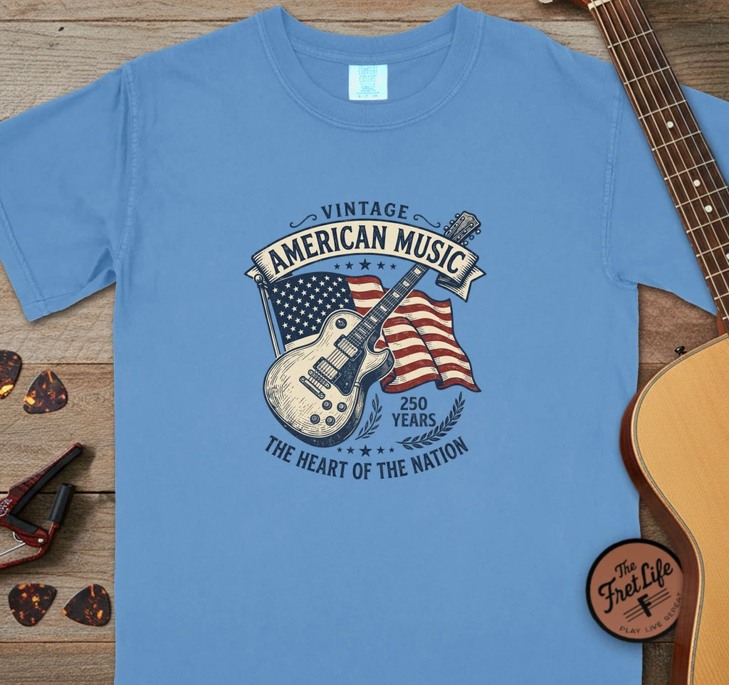 250 Vintage American Music T-Shirt