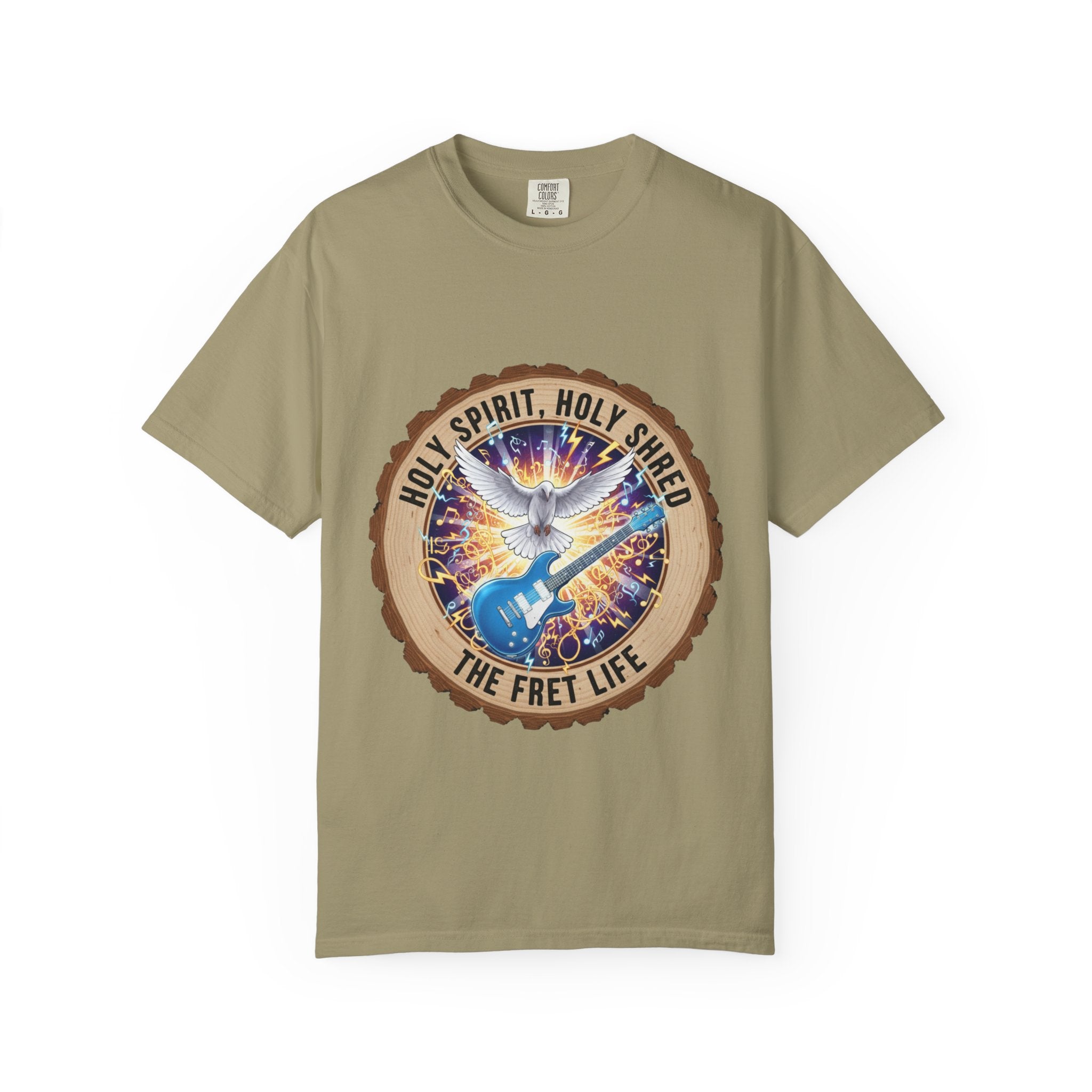 Holy Spirit Holy Shred T-Shirt | Christian Guitar Worship Tee