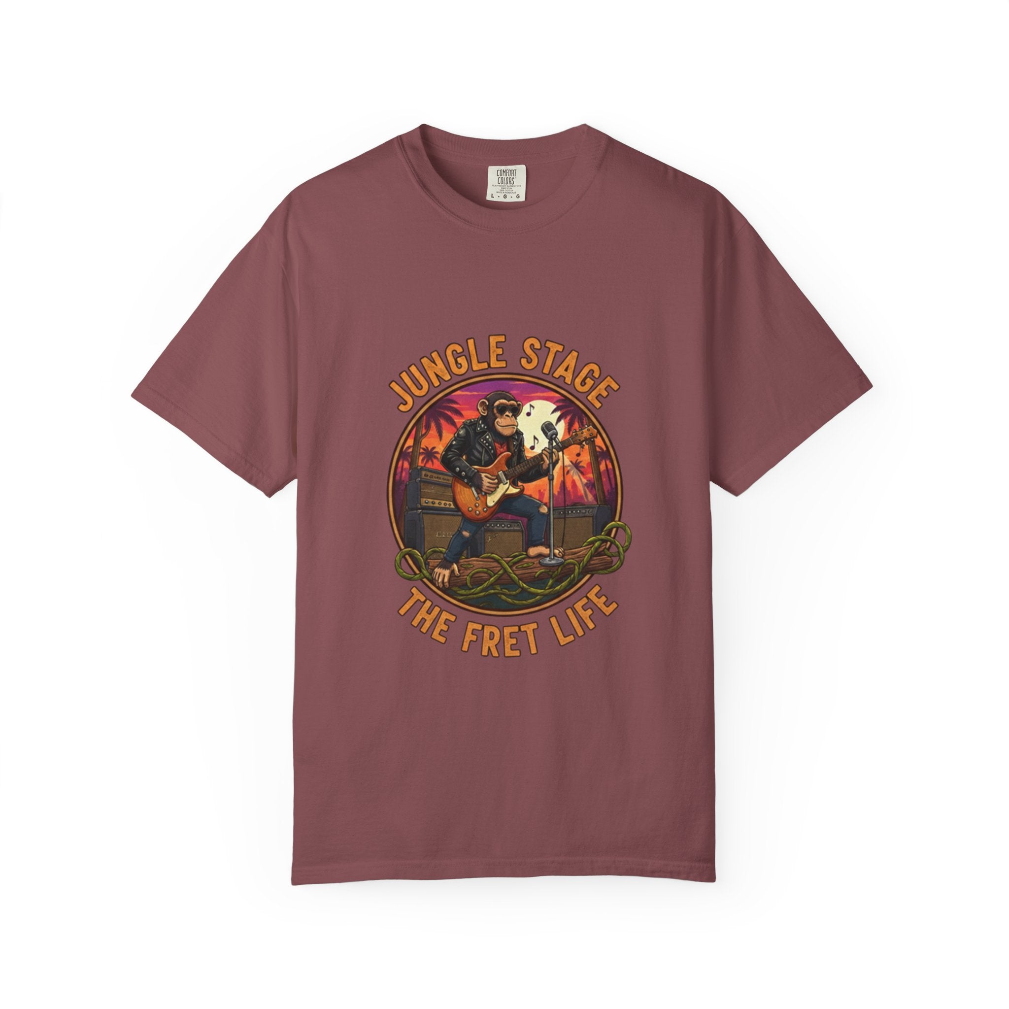 Jungle Stage: Primate Riffs Fret Life Tee