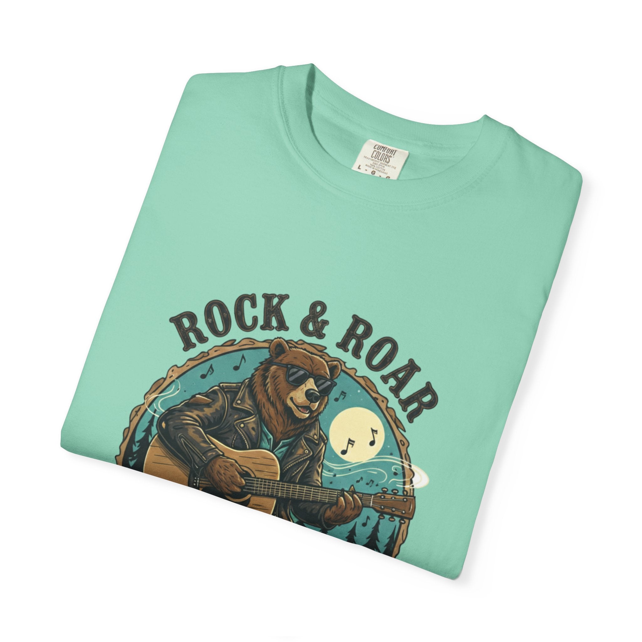 Rock & Roar: Campfire Blues Bear Fret Life Tee