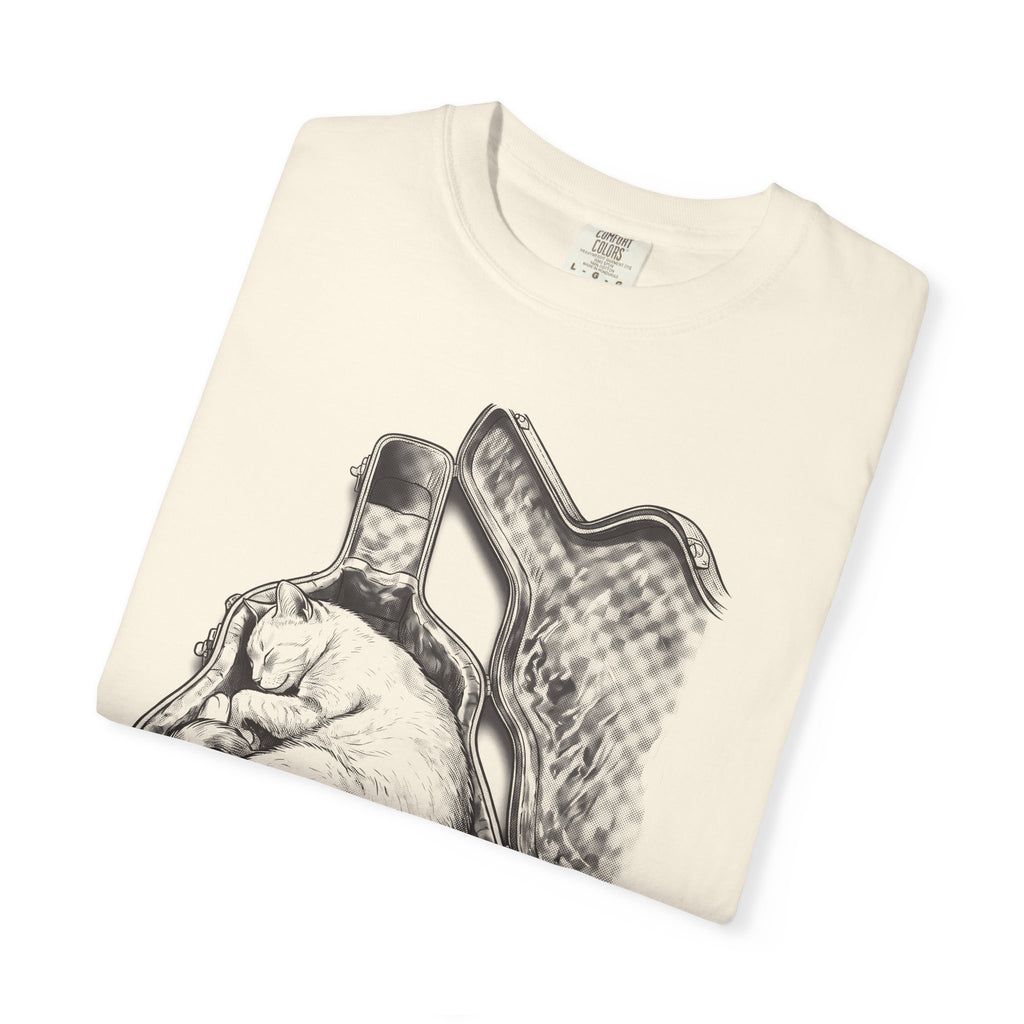 Cat Asleep in Case T-Shirt