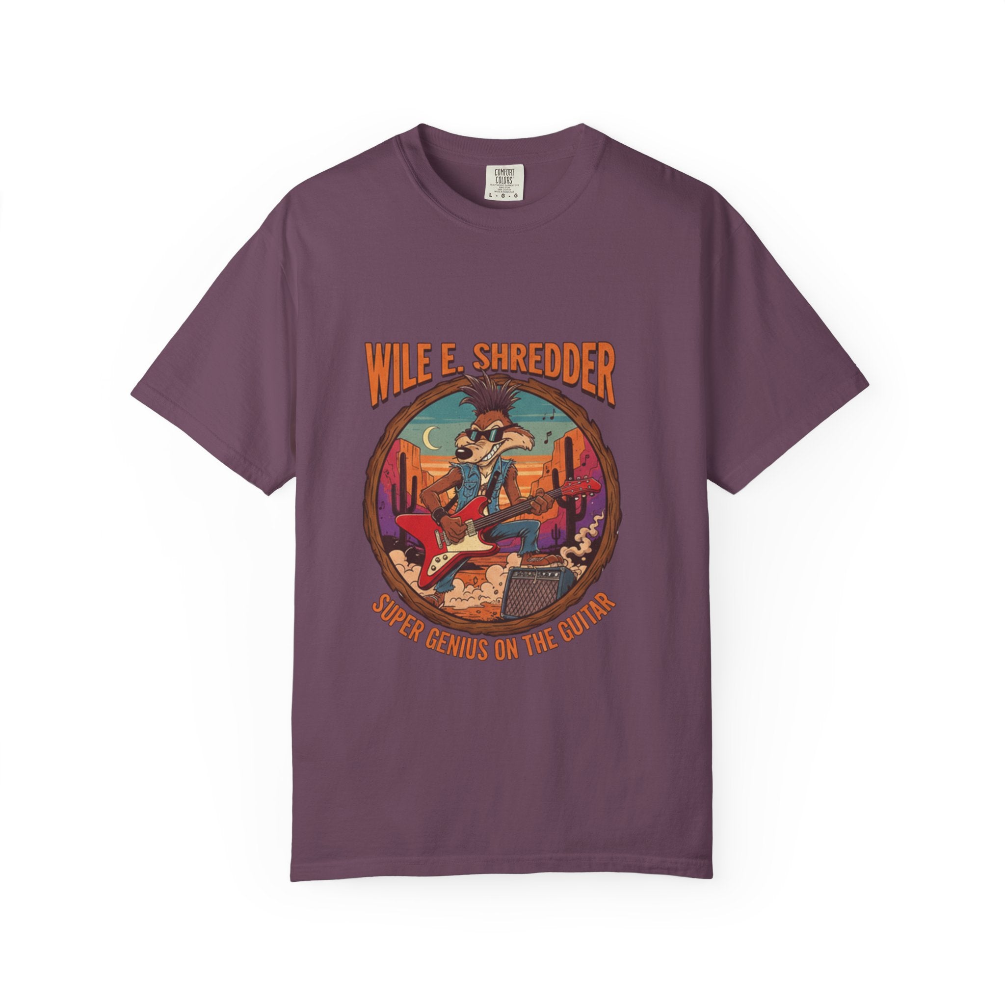 Wile E Shredder Desert Guitar - Graphic T-Shirt