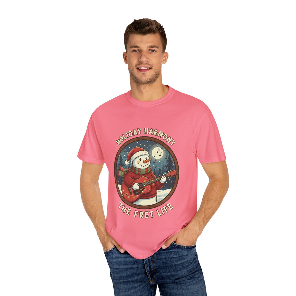 Holiday Harmony: Snowman's Festive Fret Life Tee