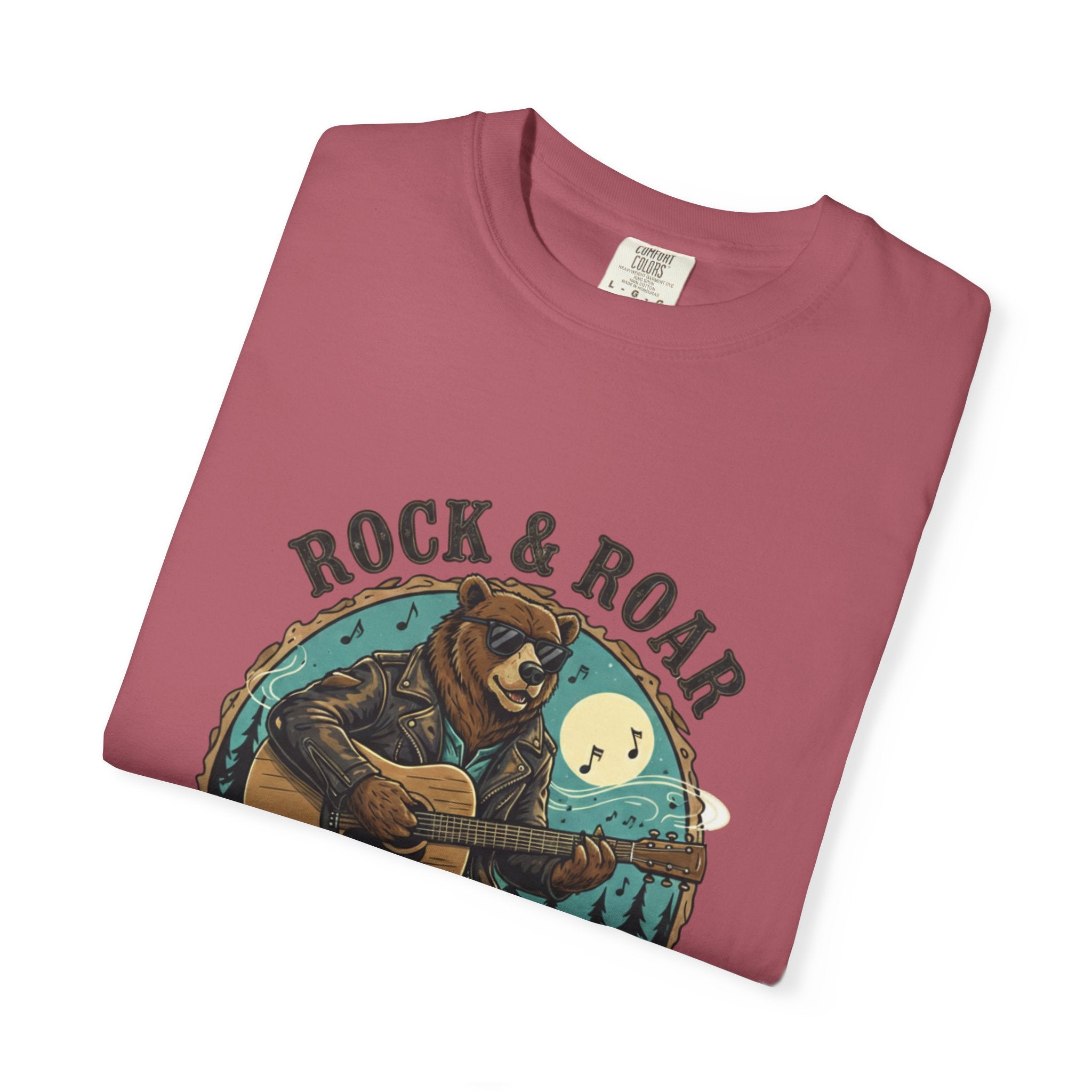 Rock & Roar: Campfire Blues Bear Fret Life Tee
