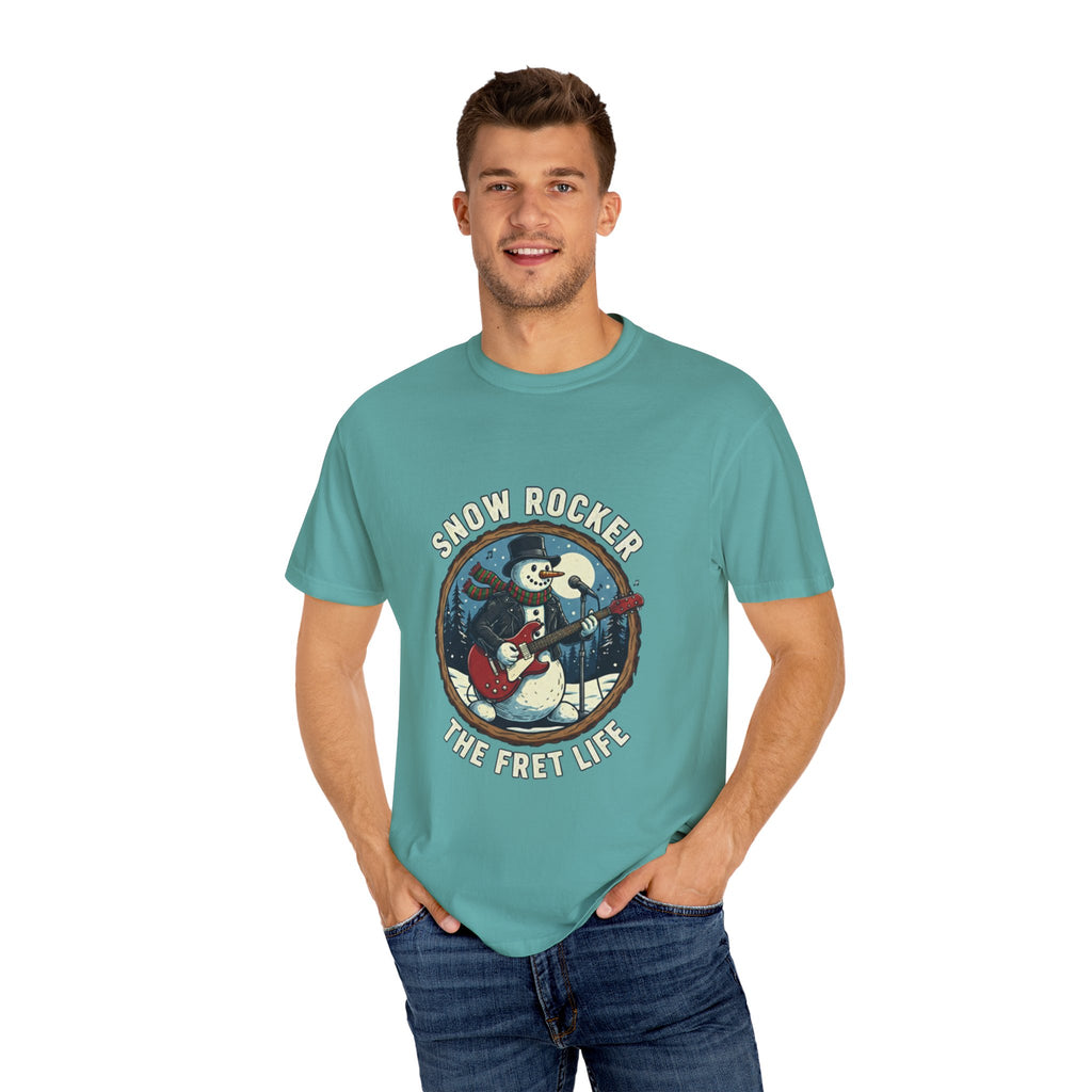 Snow Rocker: Frosty's Fret Life Winter Jam Tee