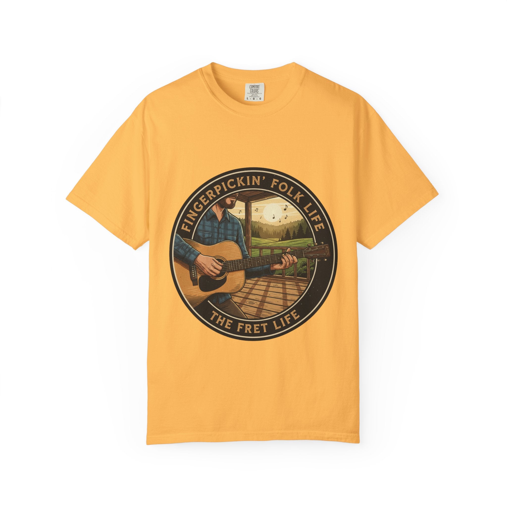 Fingerpickin' Folk Life: Porch & Sunset Acoustic Tee