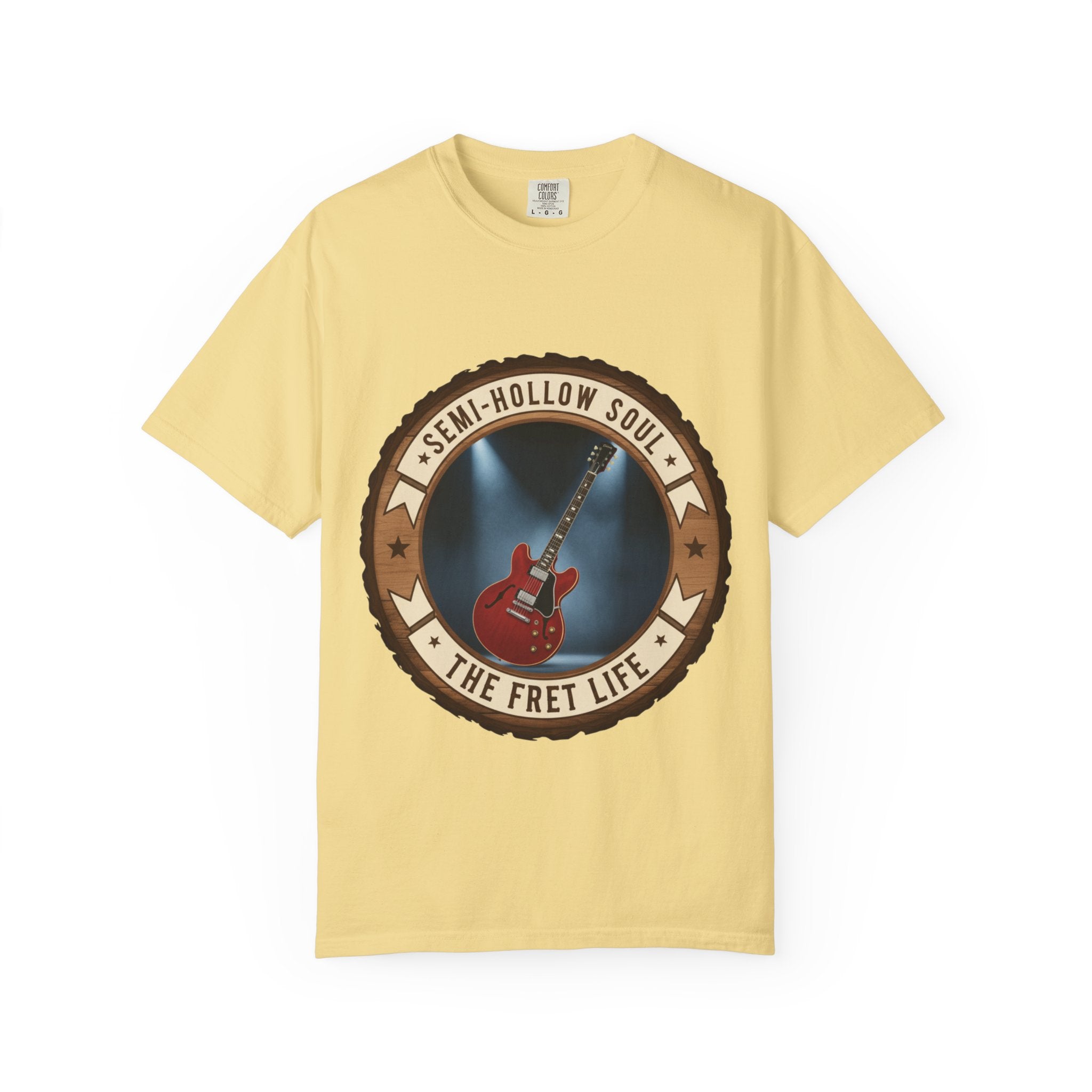 Semi-Hollow Soul Tee | Gibson ES-335 Blues Jazz Guitar Shirt