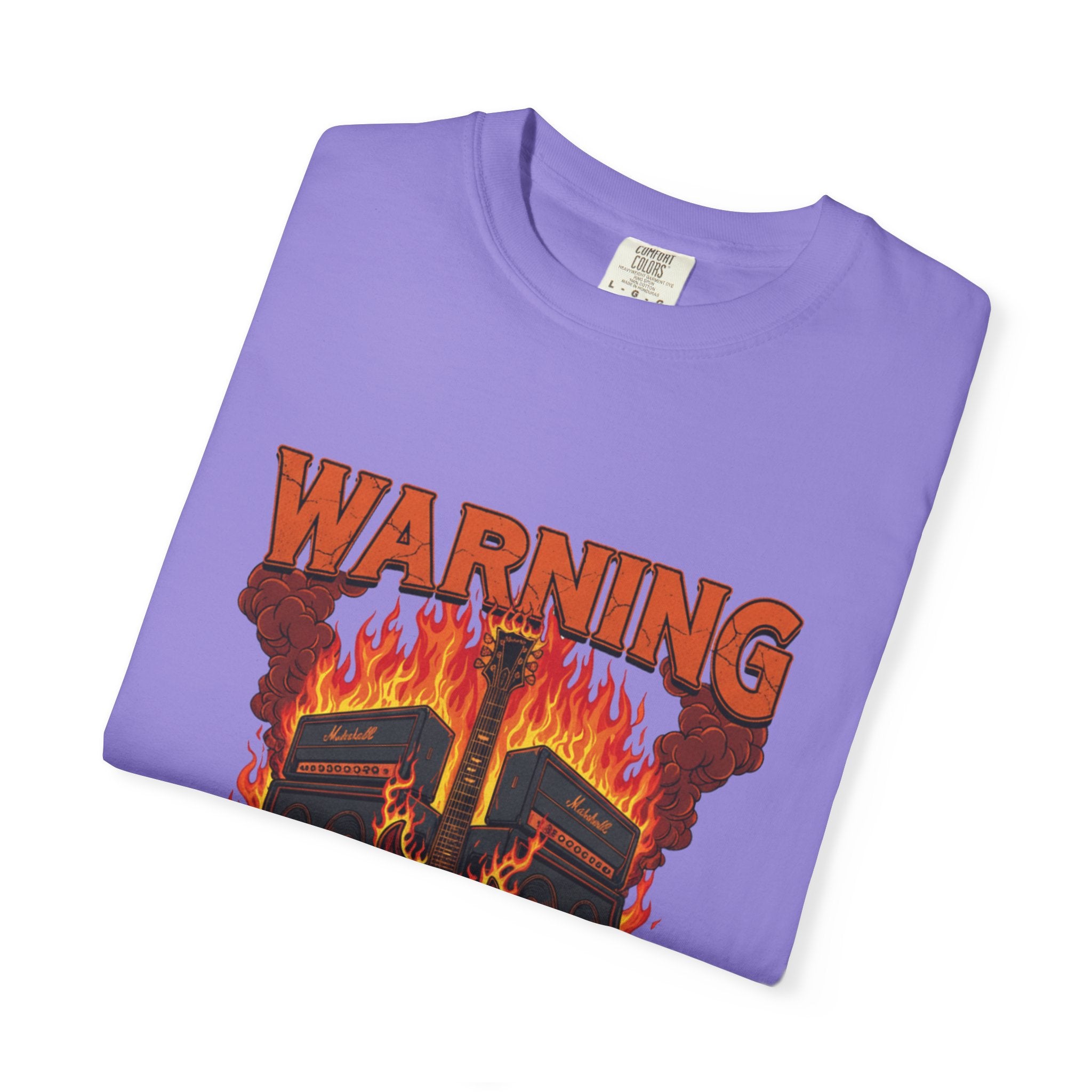 WARNING: May Cause Ear Damage - The Amp Stack Tee