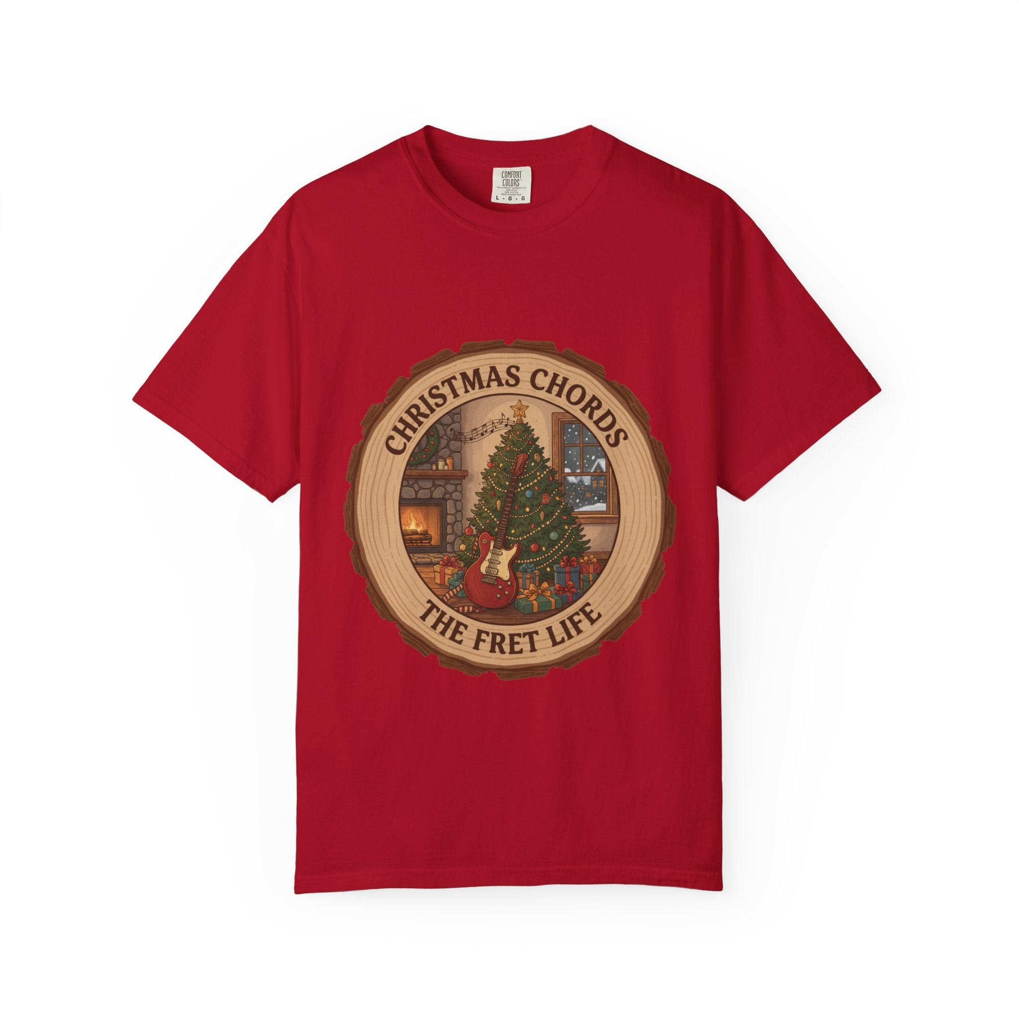 Christmas Chords T-Shirt | Holiday Music Guitar Tee