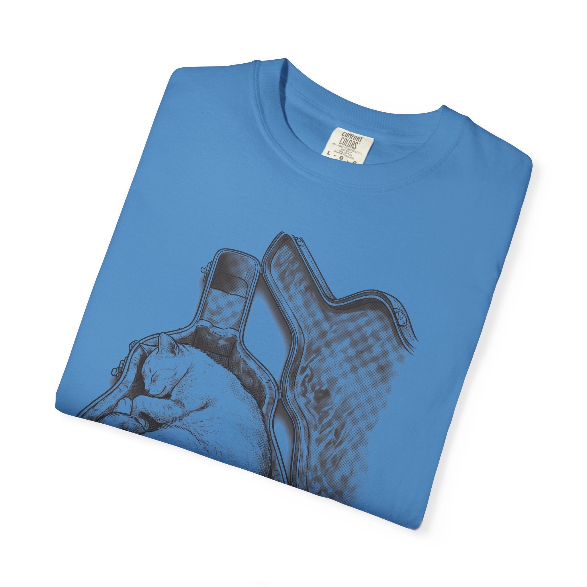 Cat Asleep in Case T-Shirt