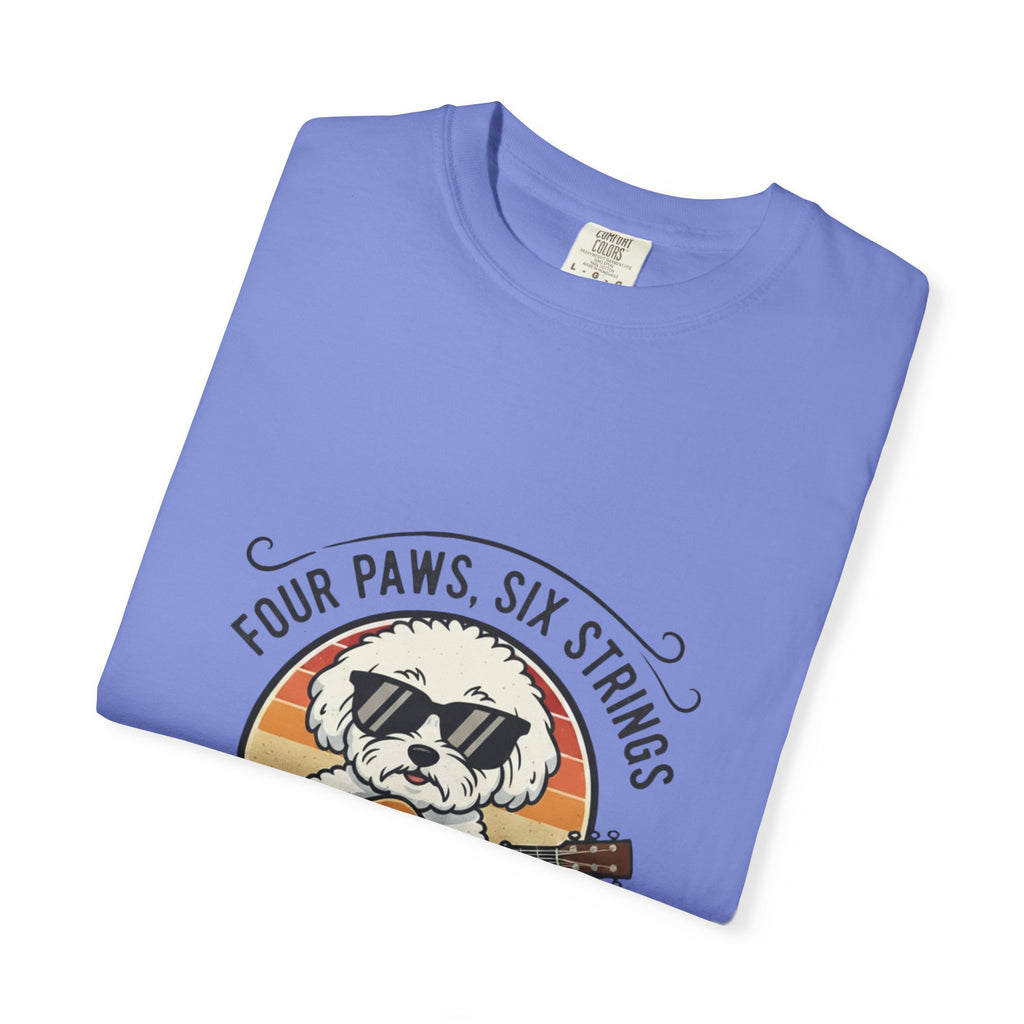 Four Paws, Six Strings: The Dog House Blues Tee