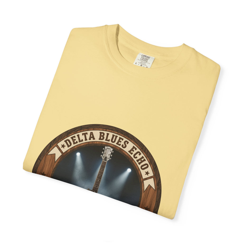 Delta Blues Echo Tee | Resonator Guitar Slide Player Shirt