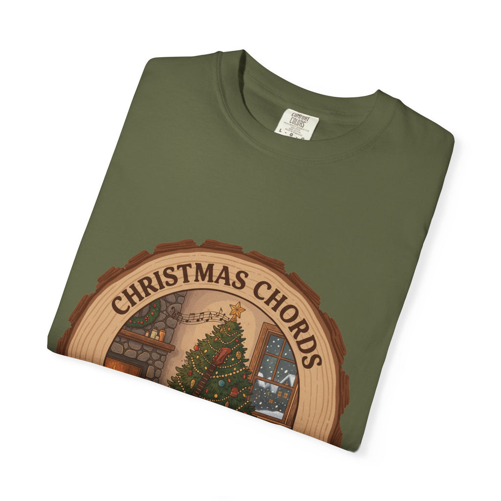 Christmas Chords T-Shirt | Holiday Music Guitar Tee