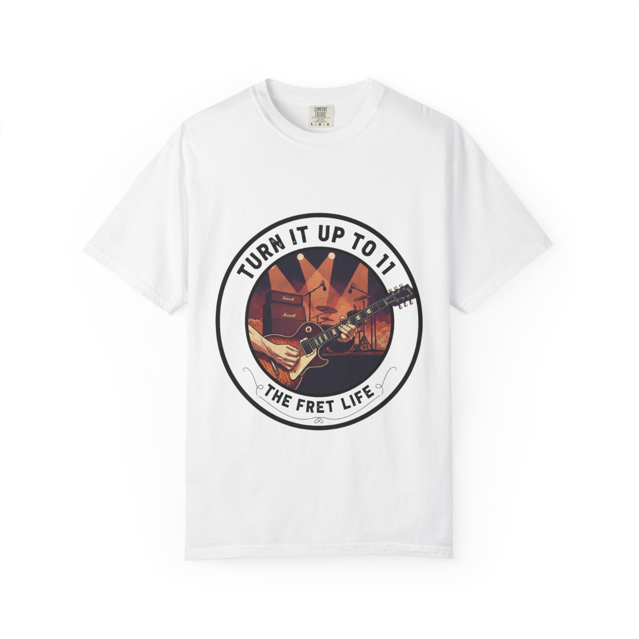 Turn it Up to 11 Unisex Guitar T-Shirt - Music Lover Gift Idea