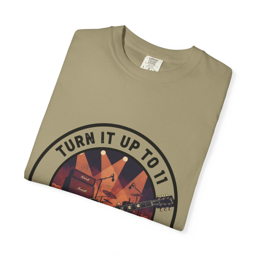 Turn it Up to 11 Unisex Guitar T-Shirt - Music Lover Gift Idea