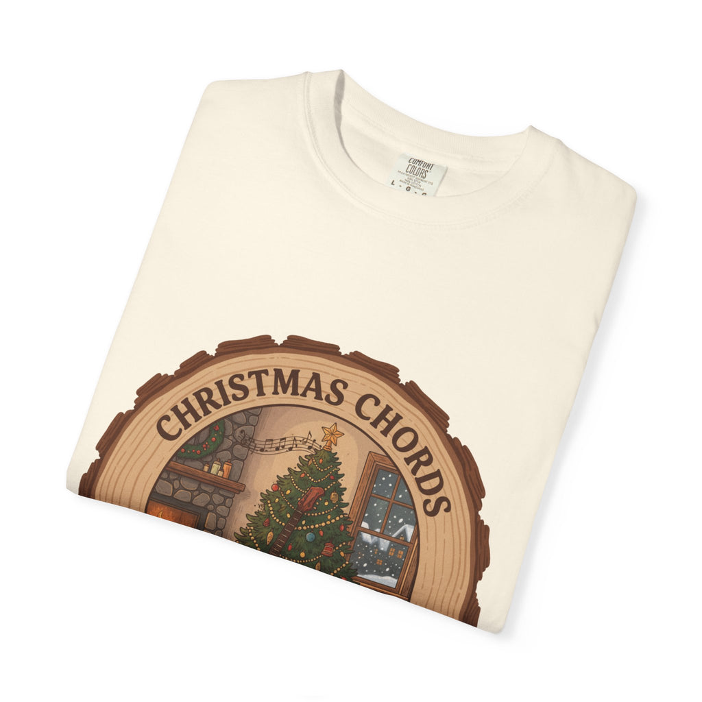 Christmas Chords T-Shirt | Holiday Music Guitar Tee