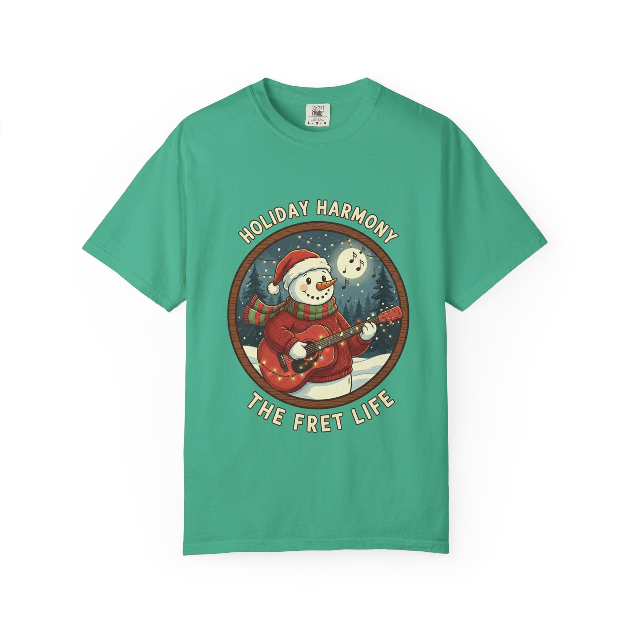 Holiday Harmony: Snowman's Festive Fret Life Tee