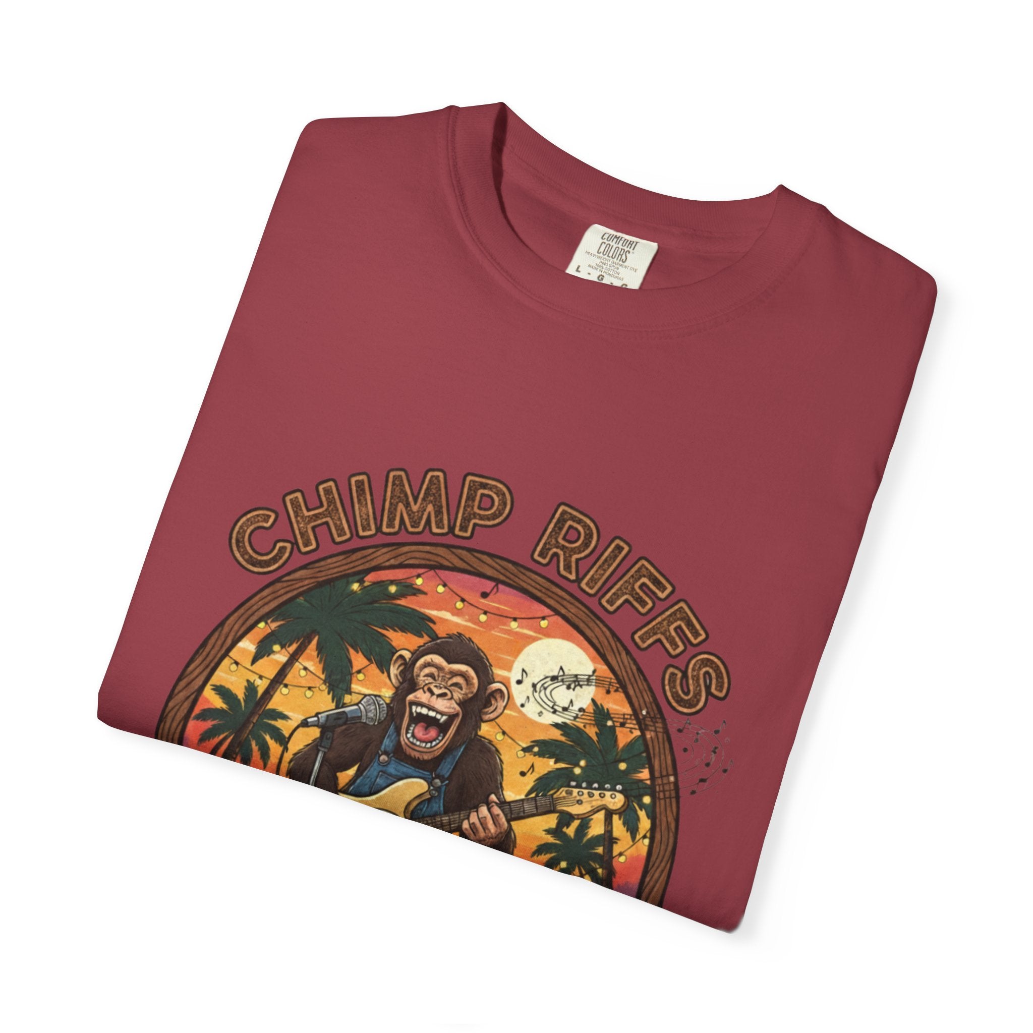 Chimp Riffs: Primate Punk Fret Life Tee