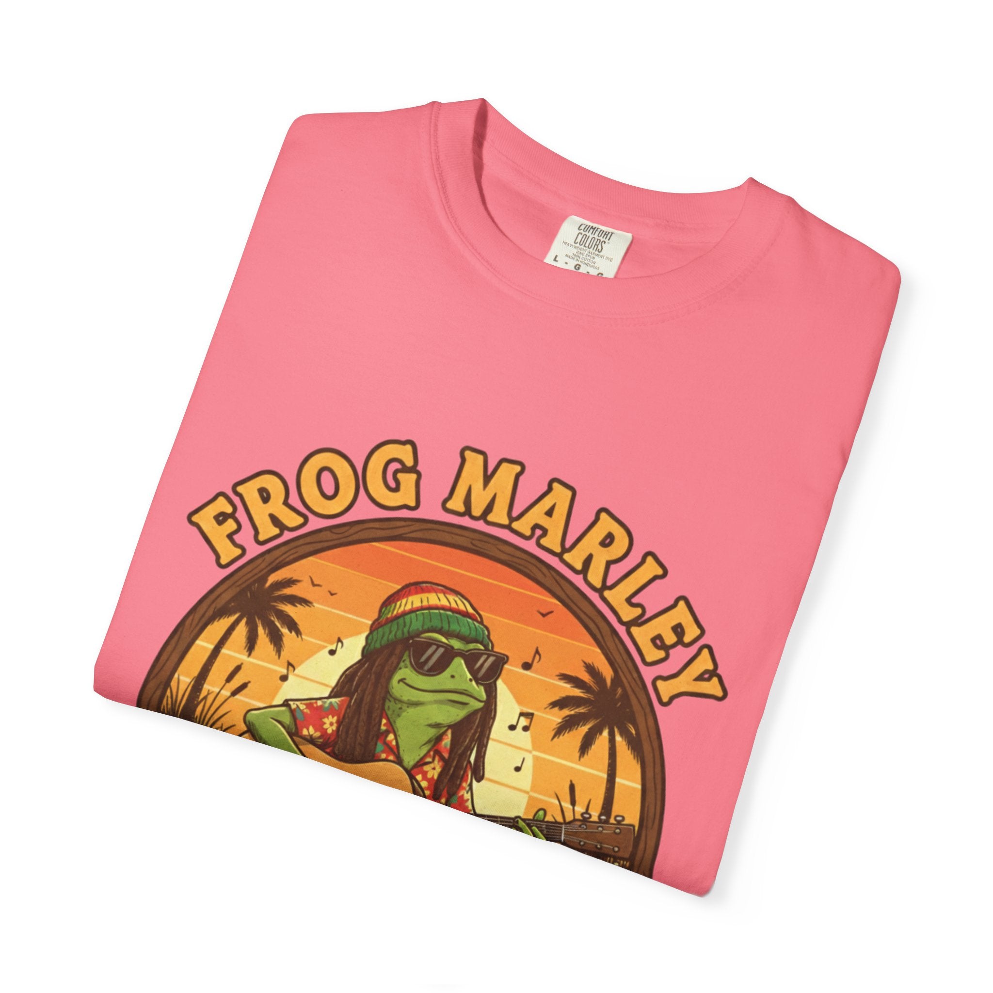 Frog Marley: Reggae Ribbit Rhythms Fret Life Tee