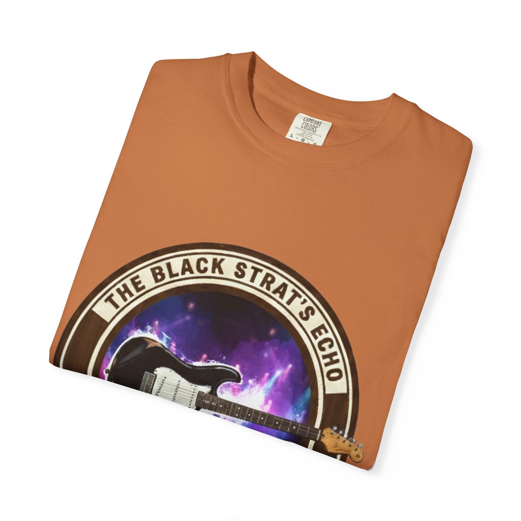 The Black Strat T-Shirt | David Gilmour Pink Floyd Guitar Legend Tee