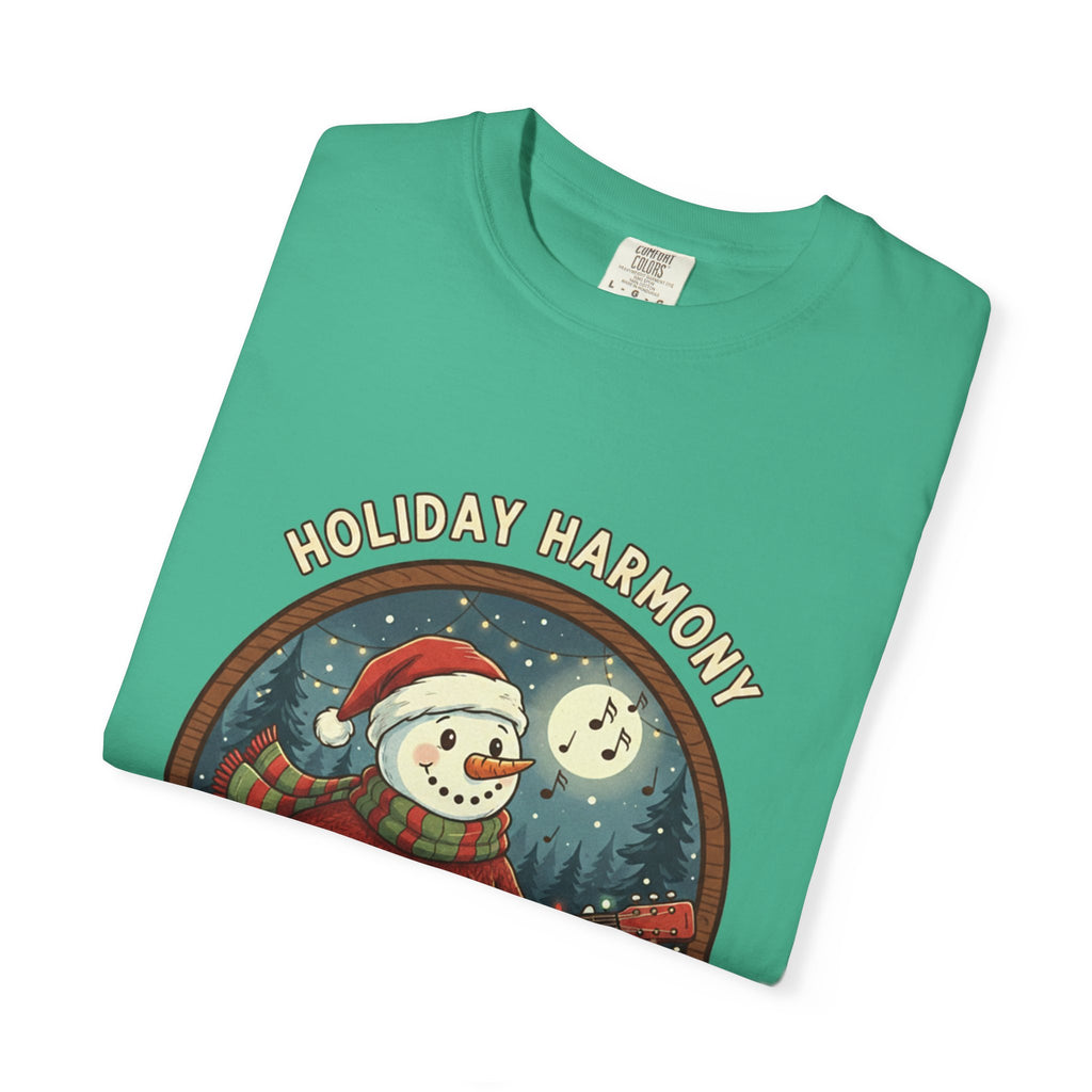 Holiday Harmony: Snowman's Festive Fret Life Tee