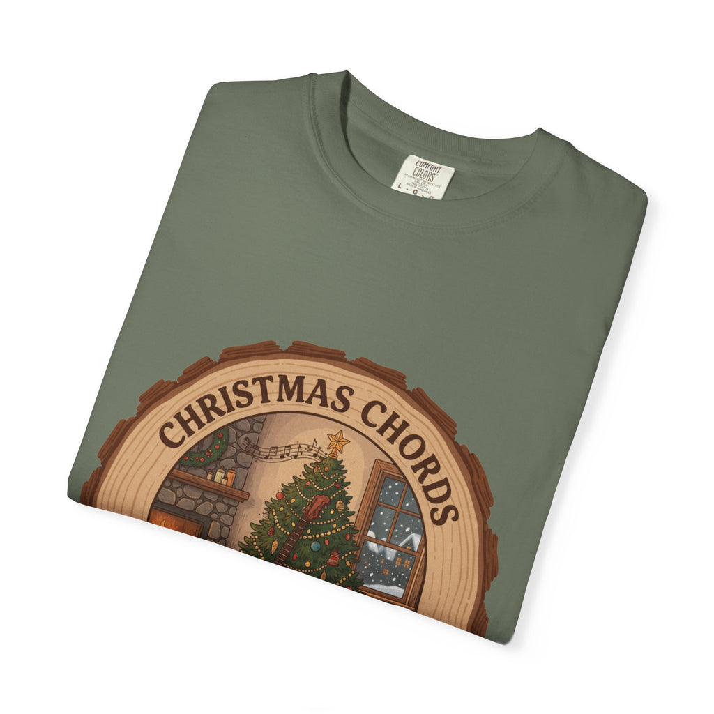 Christmas Chords T-Shirt | Holiday Music Guitar Tee