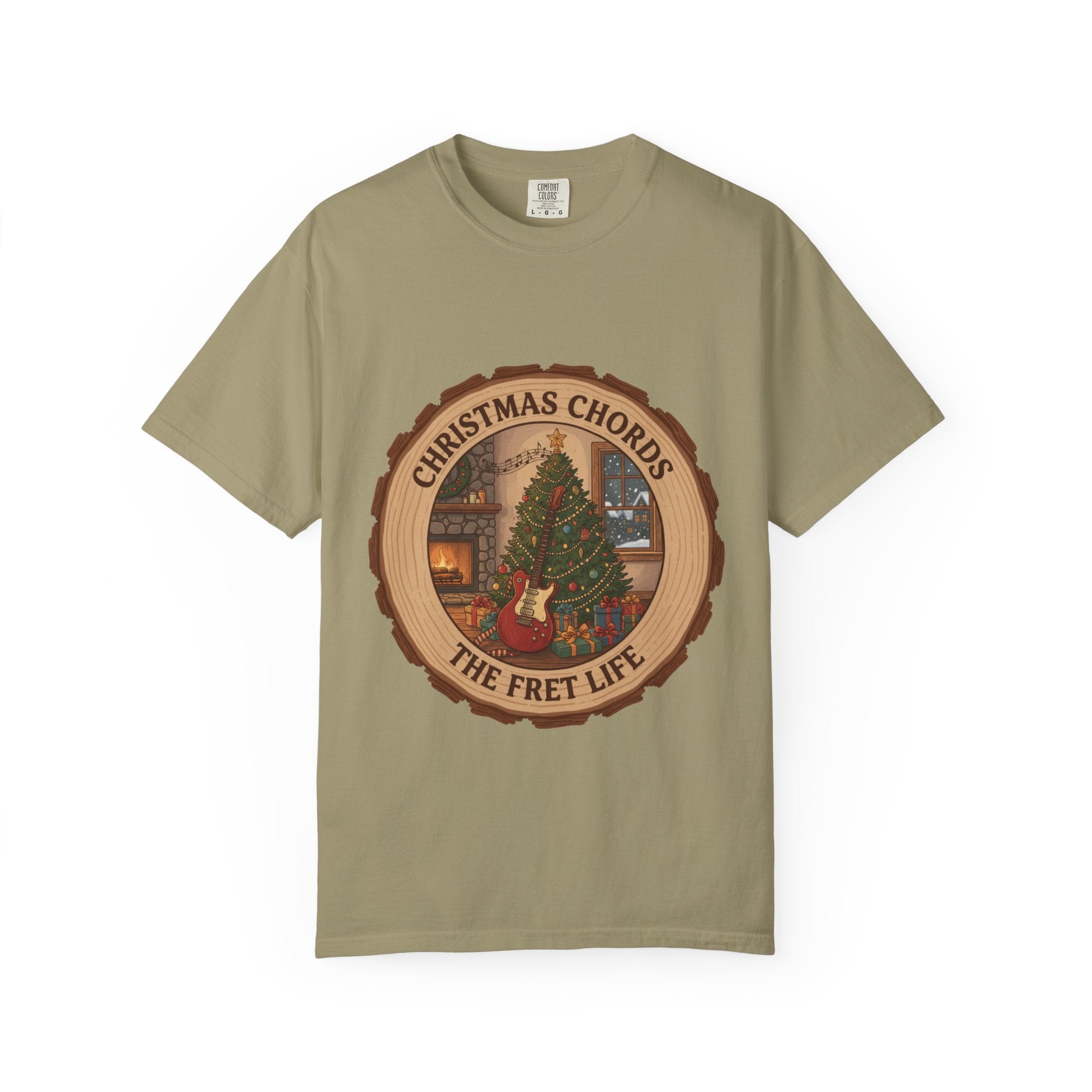 Christmas Chords T-Shirt | Holiday Music Guitar Tee