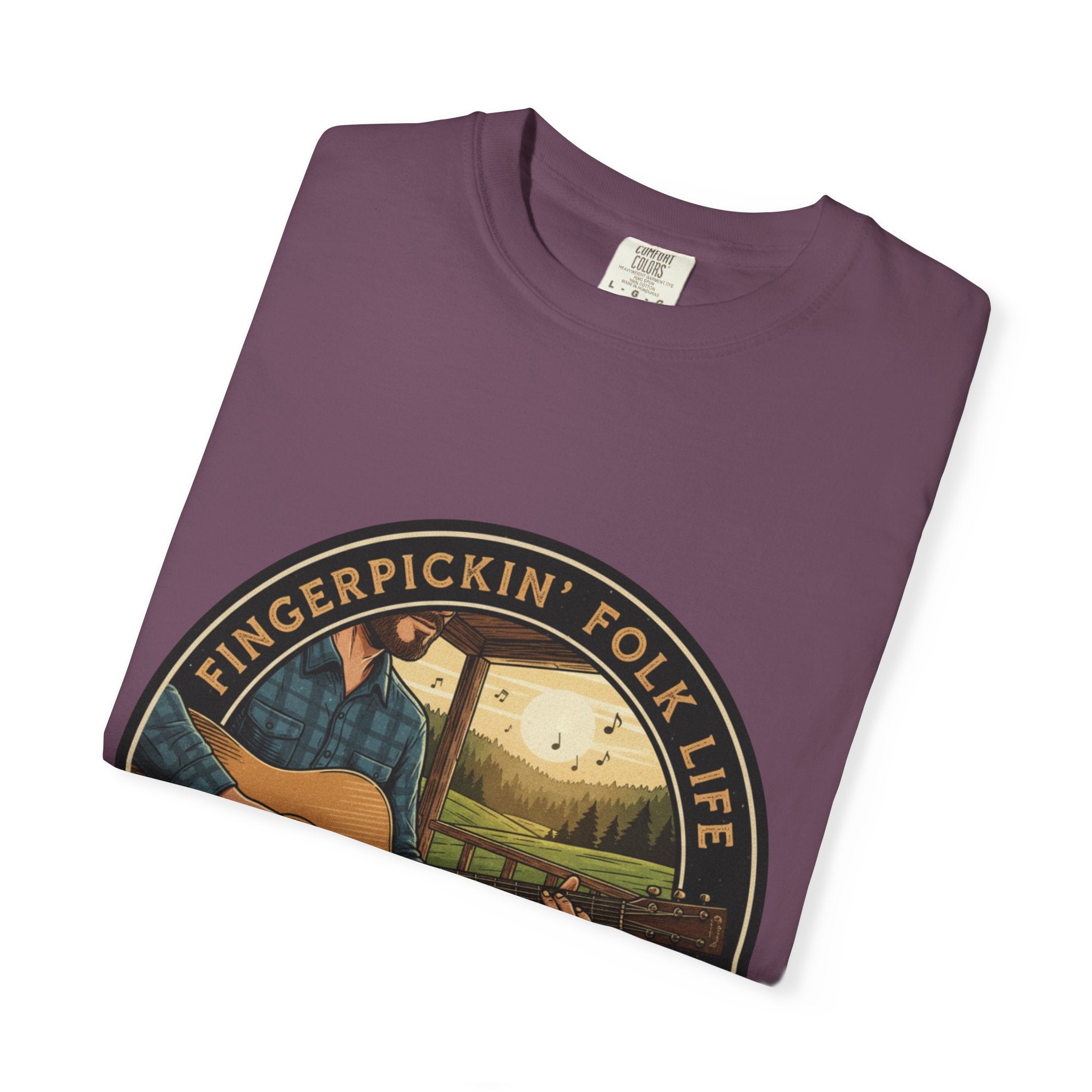 Fingerpickin' Folk Life: Porch & Sunset Acoustic Tee