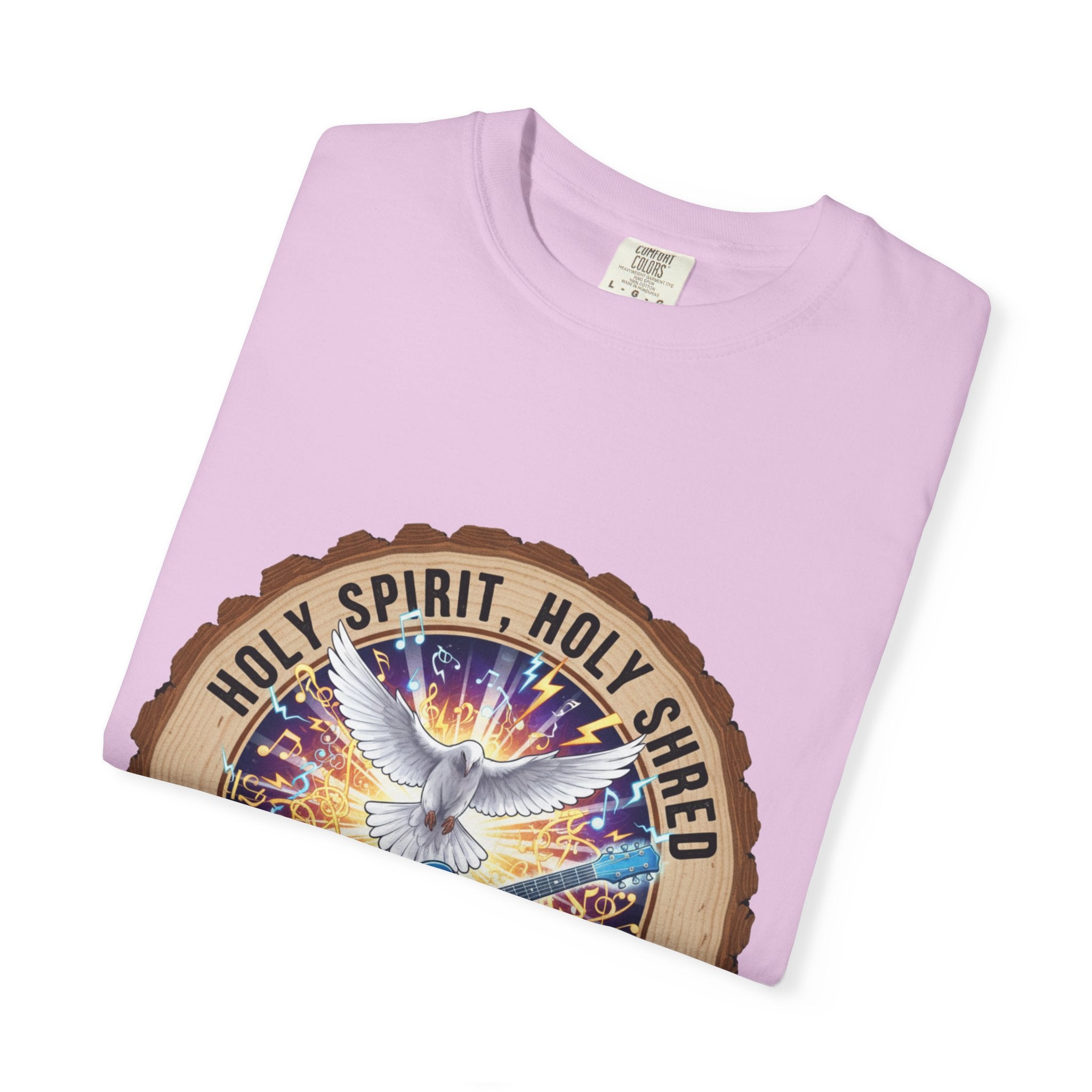 Holy Spirit Holy Shred T-Shirt | Christian Guitar Worship Tee