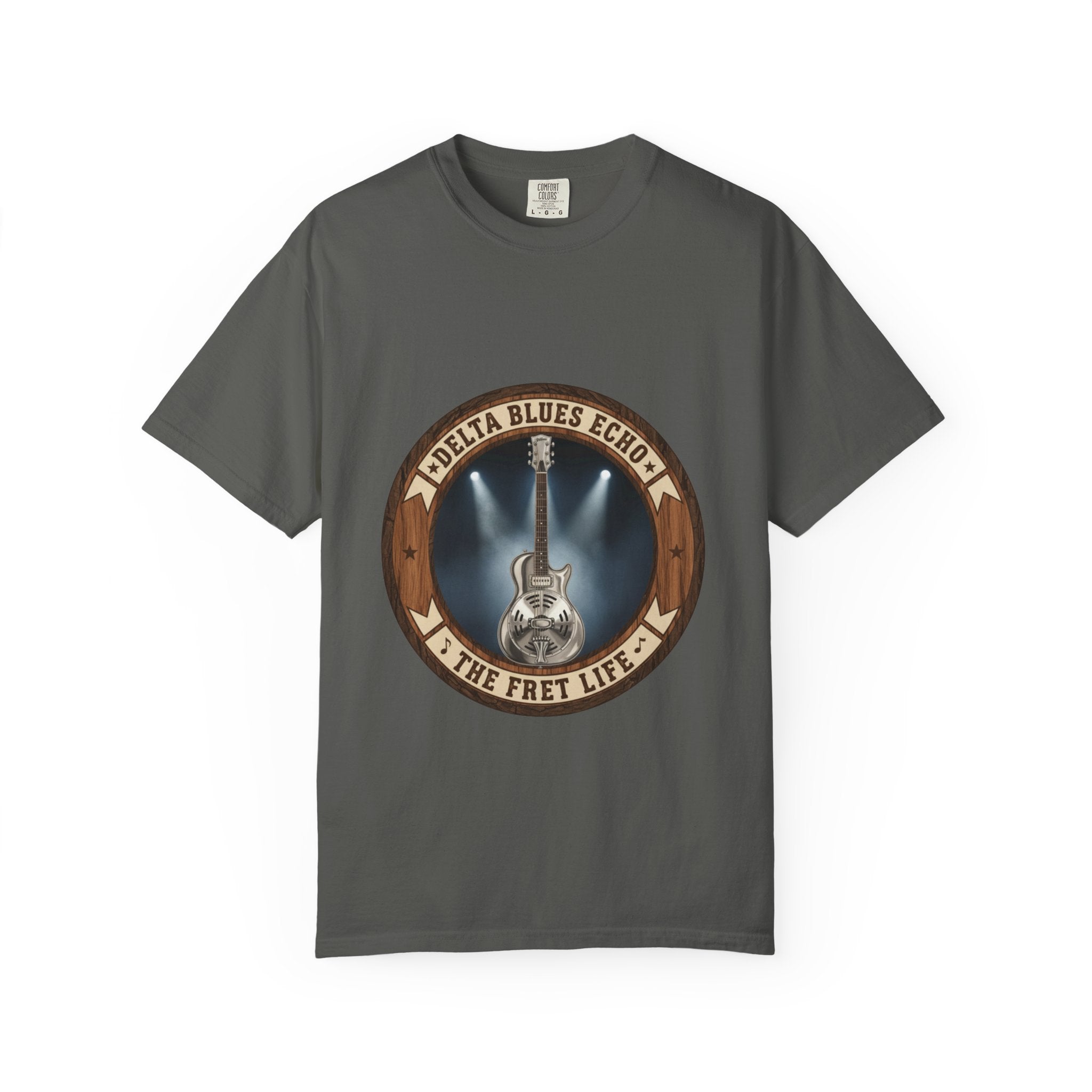 Delta Blues Echo Tee | Resonator Guitar Slide Player Shirt