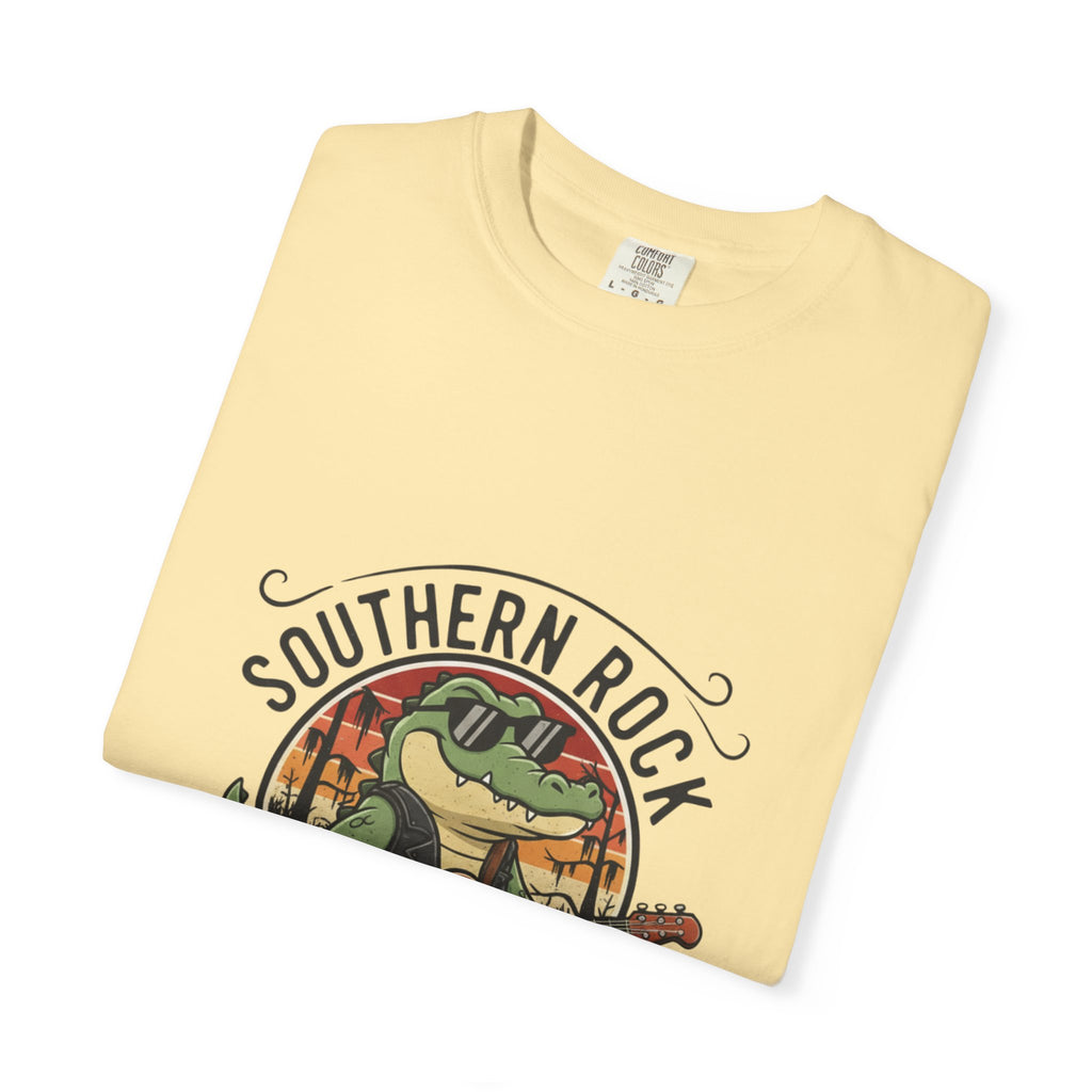 Southern Rock Gator: The Fret Life Swamp Jam Tee