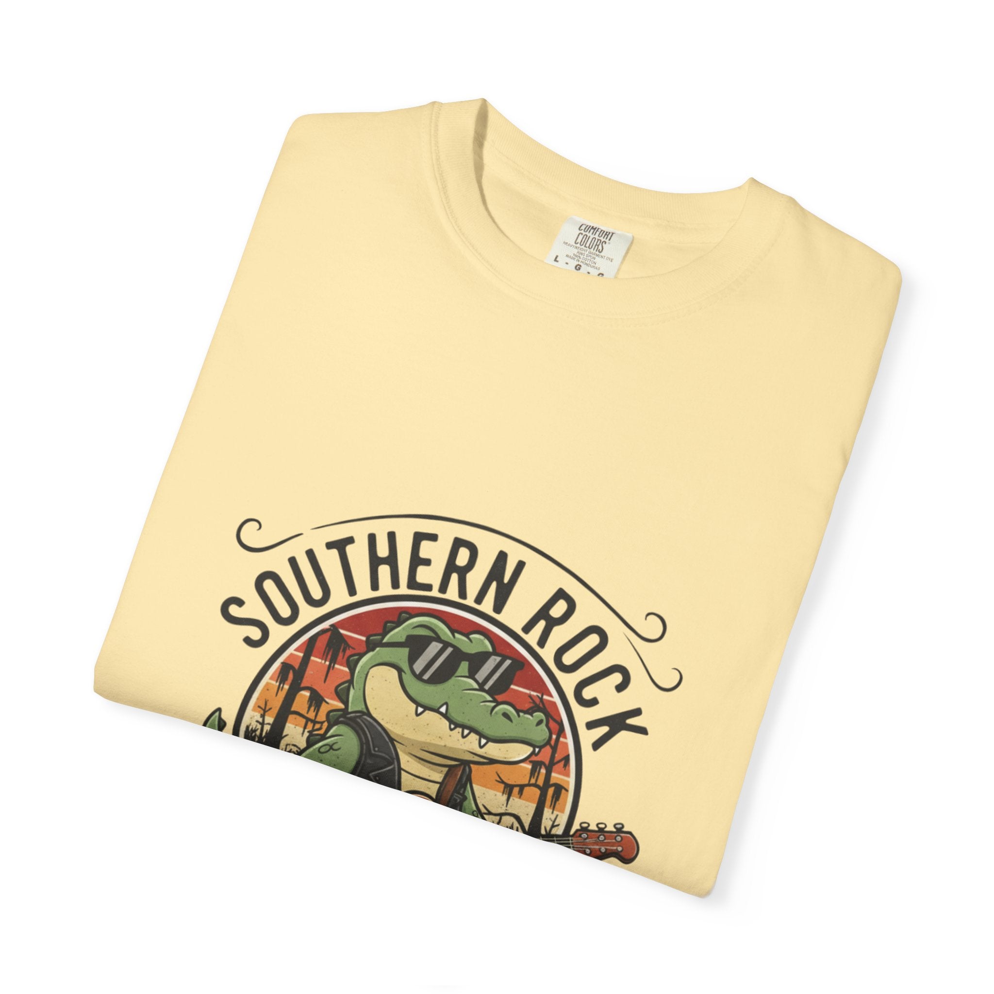 Southern Rock Gator: The Fret Life Swamp Jam Tee