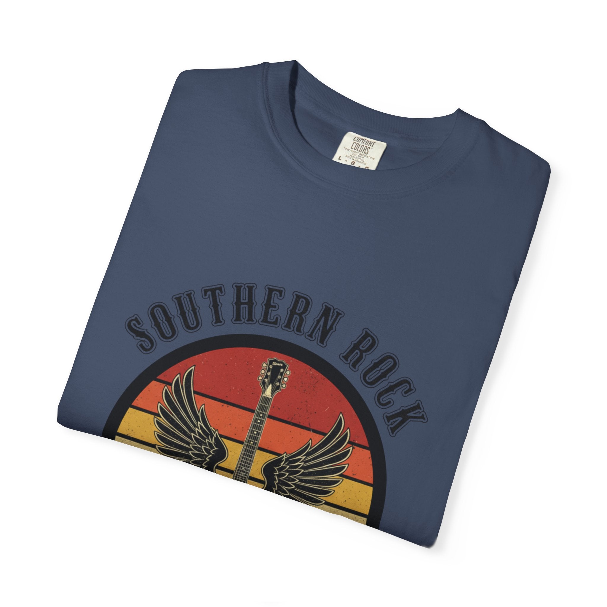 Southern Rock Winged V: Freebird Fret Life Tee
