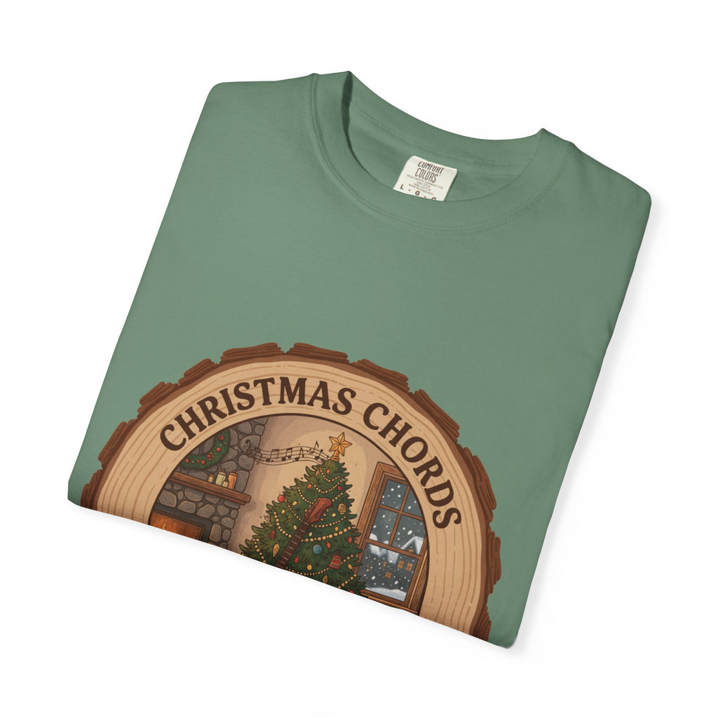 Christmas Chords T-Shirt | Holiday Music Guitar Tee