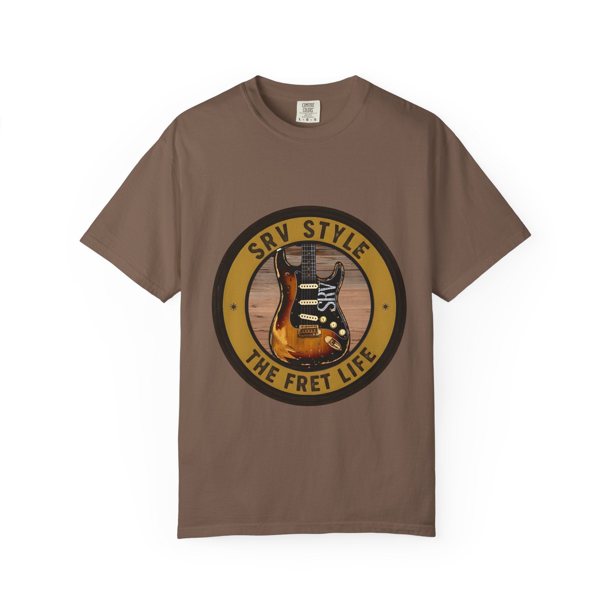 SRV Style Tee | Blues Guitar Fan T-Shirt
