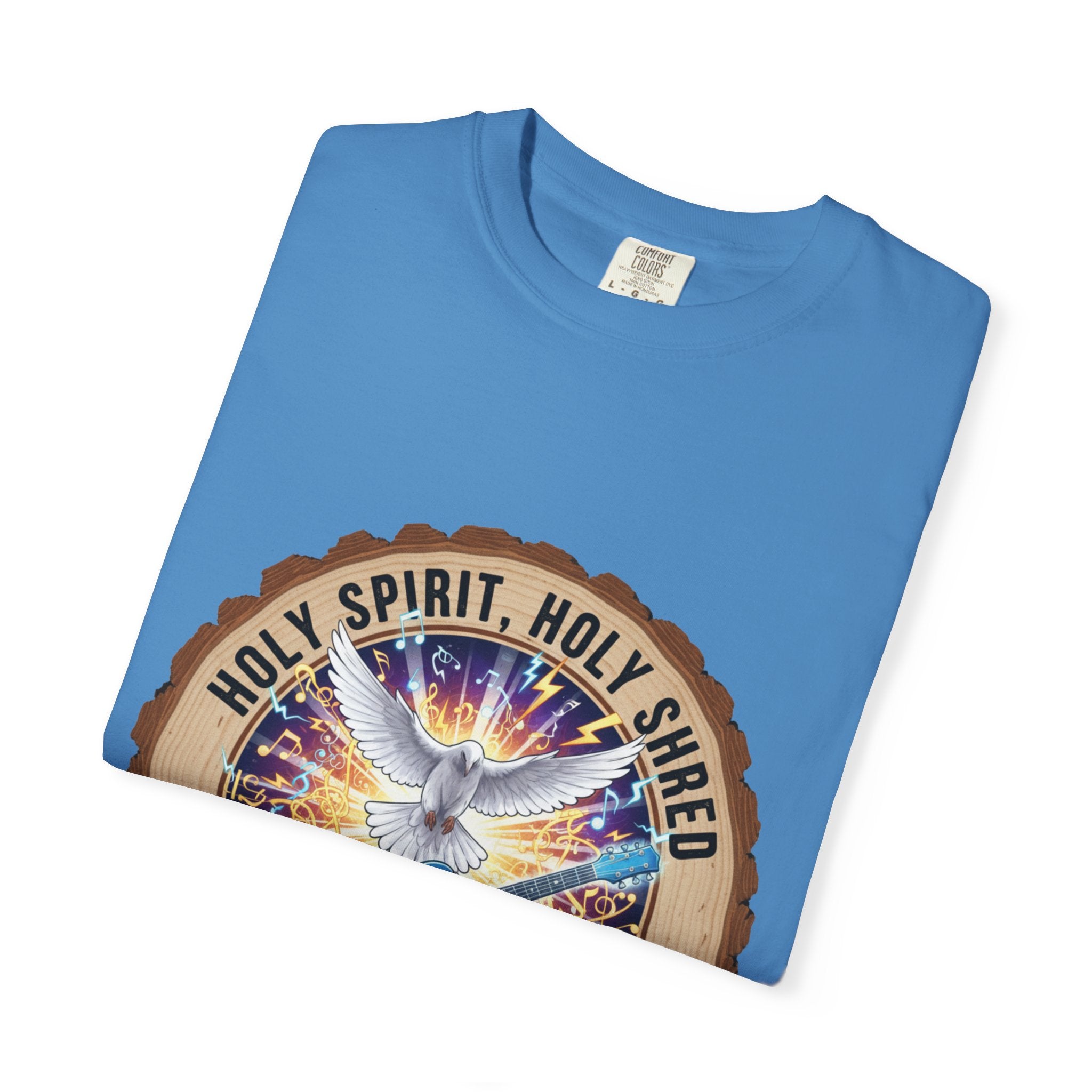 Holy Spirit Holy Shred T-Shirt | Christian Guitar Worship Tee
