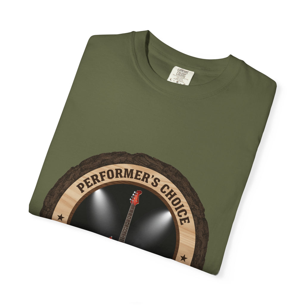 Performer's Choice Tee | Music Man Luke Axis Electric Guitar Shirt