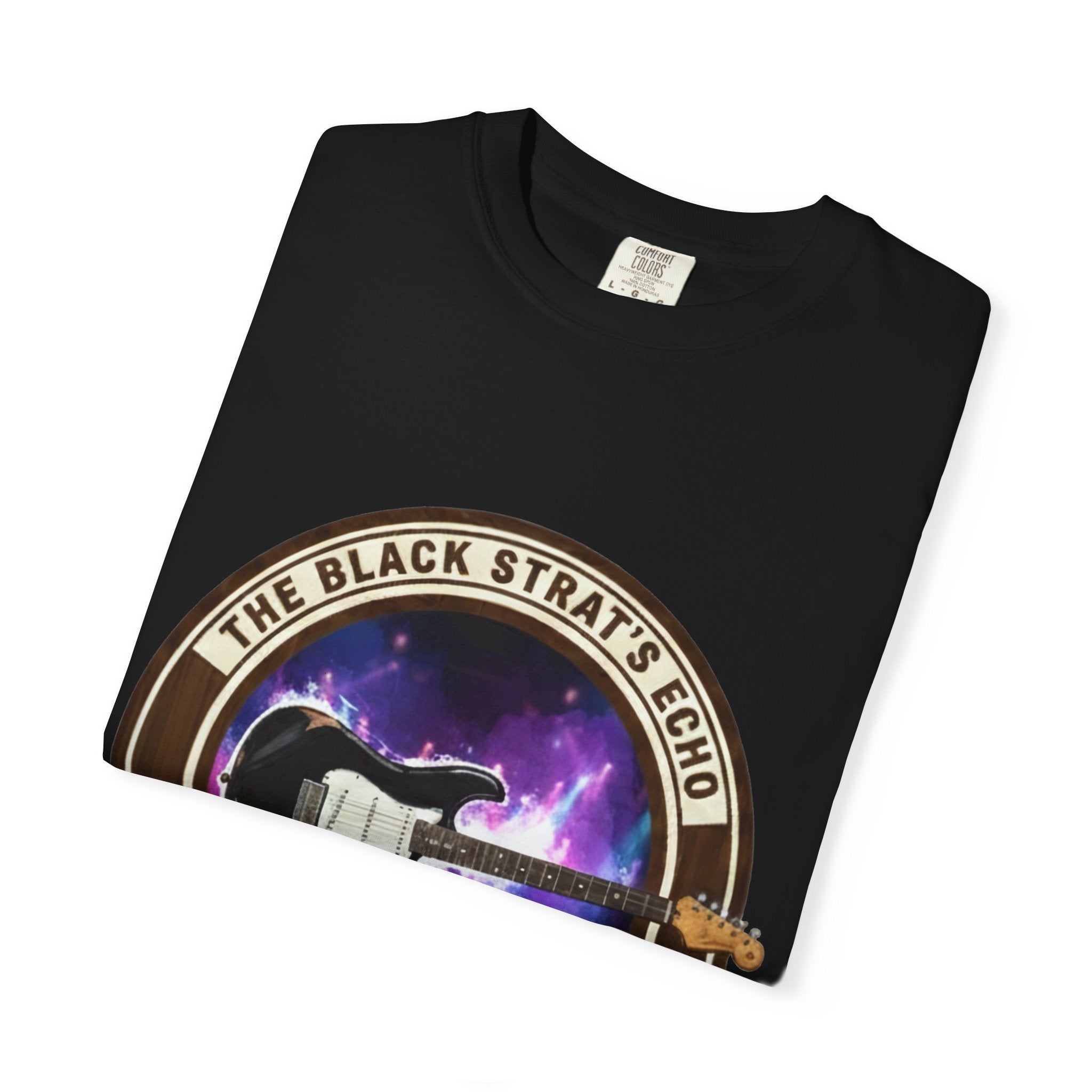 The Black Strat T-Shirt | David Gilmour Pink Floyd Guitar Legend Tee