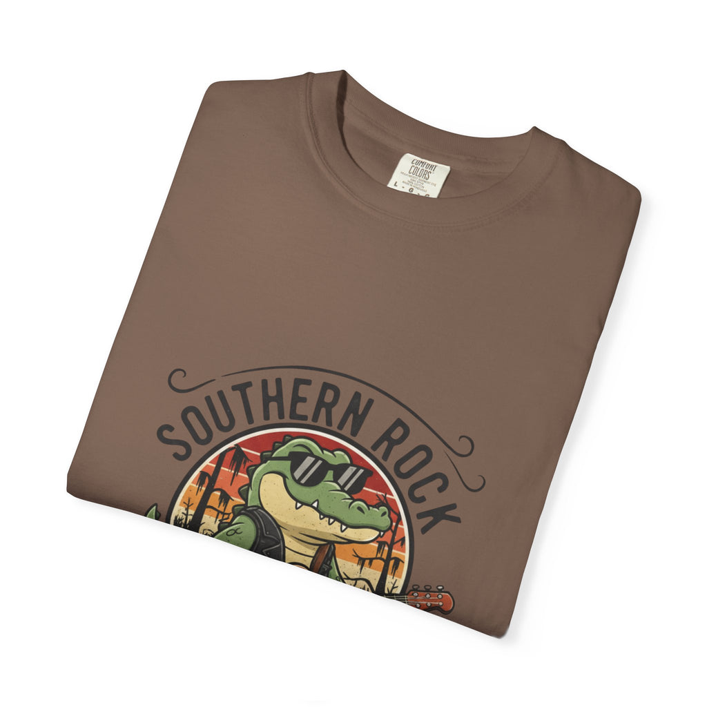 Southern Rock Gator: The Fret Life Swamp Jam Tee