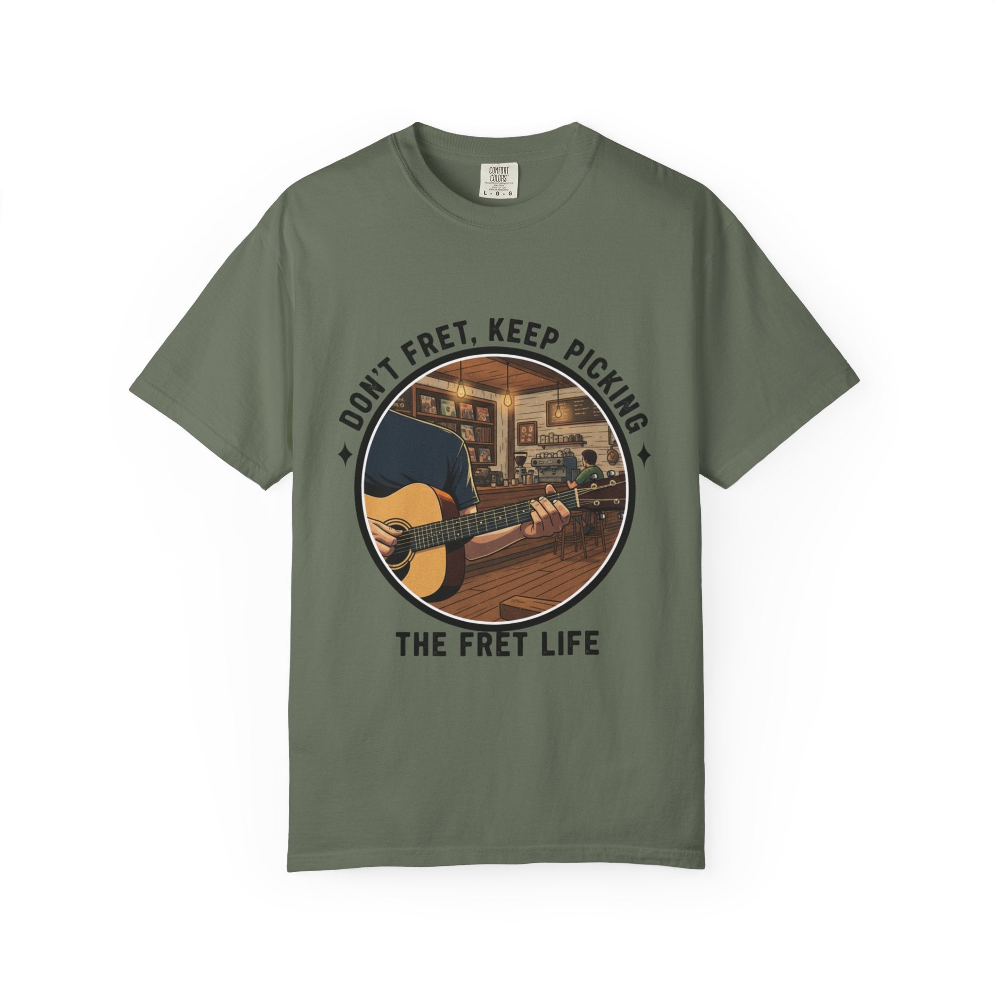Don't Fret, Keep Picking: Guitar T-Shirt