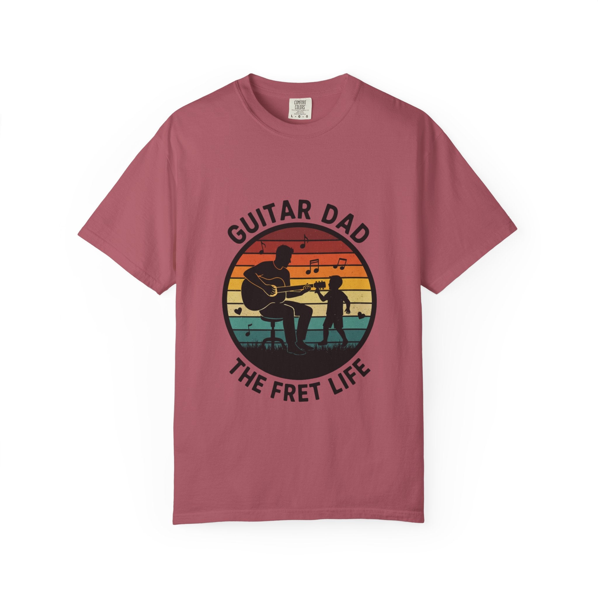 Guitar Dad: The Fret Life Silhouetted Tee