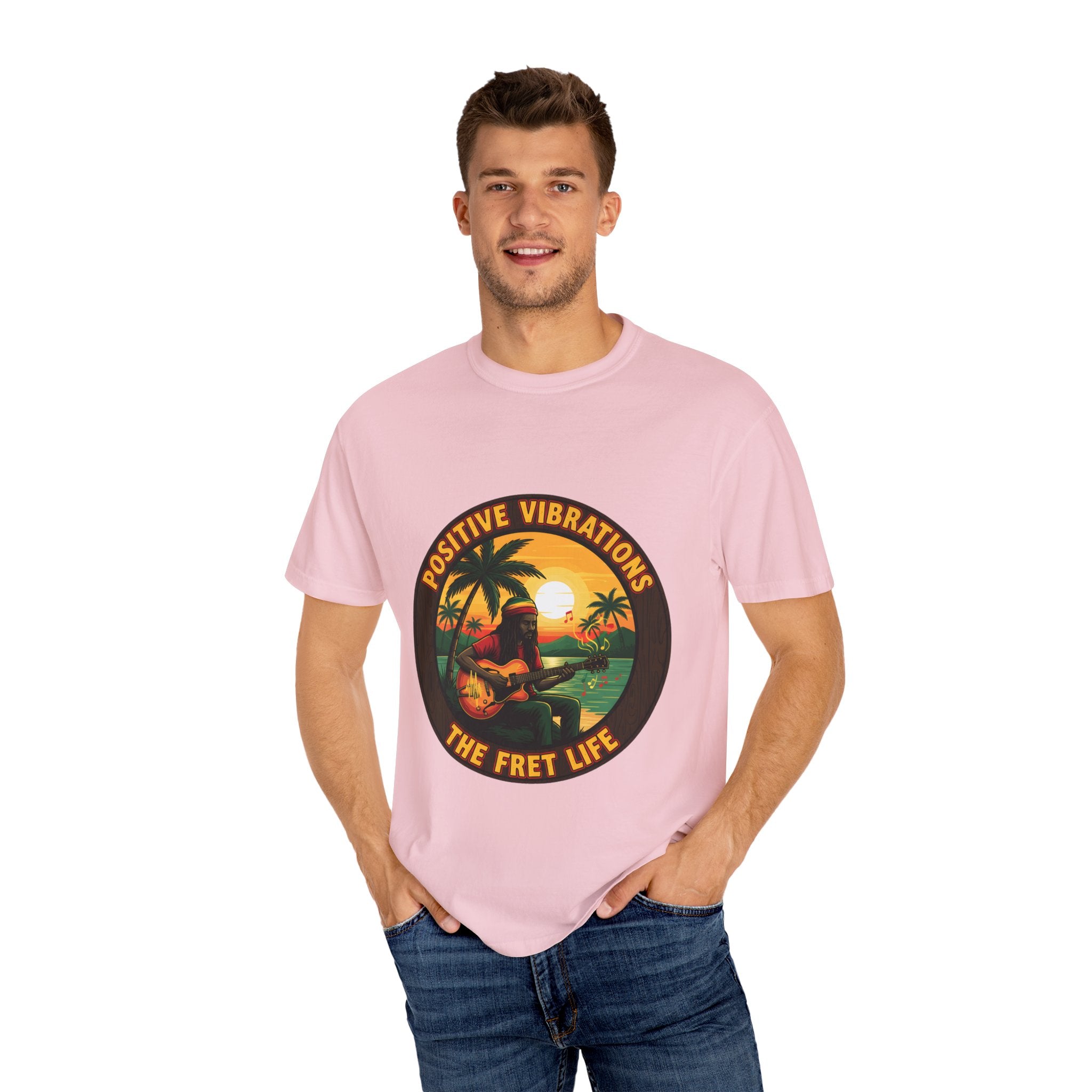 Positive Vibrations - The Fret Life Reggae Tee
