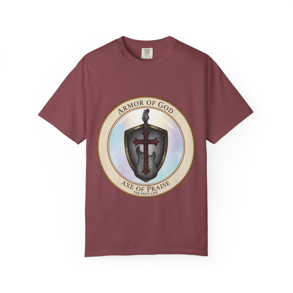 Armor of God T-Shirt | Ephesians 6 Christian Guitarist Tee