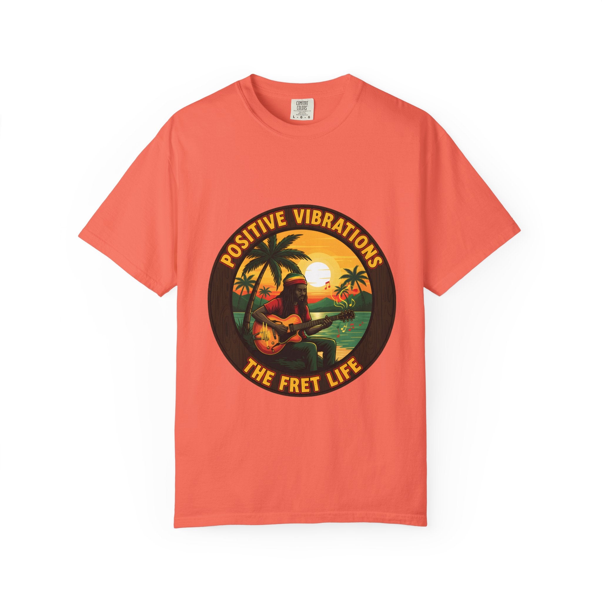Positive Vibrations - The Fret Life Reggae Tee