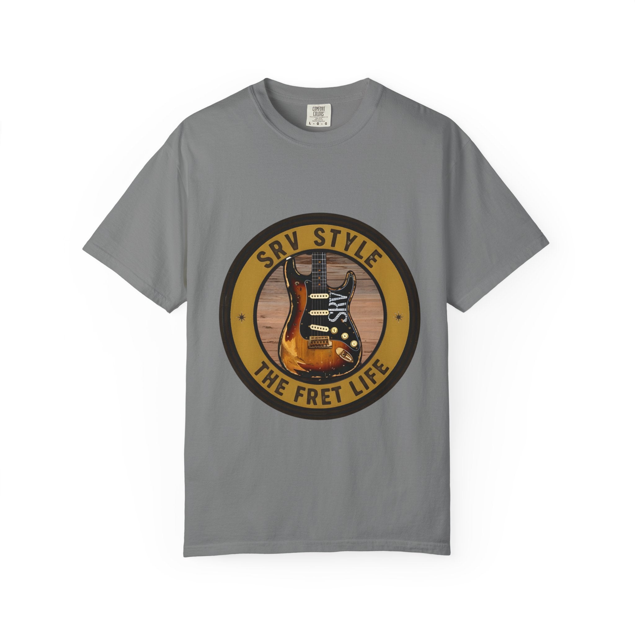 SRV Style Tee | Blues Guitar Fan T-Shirt
