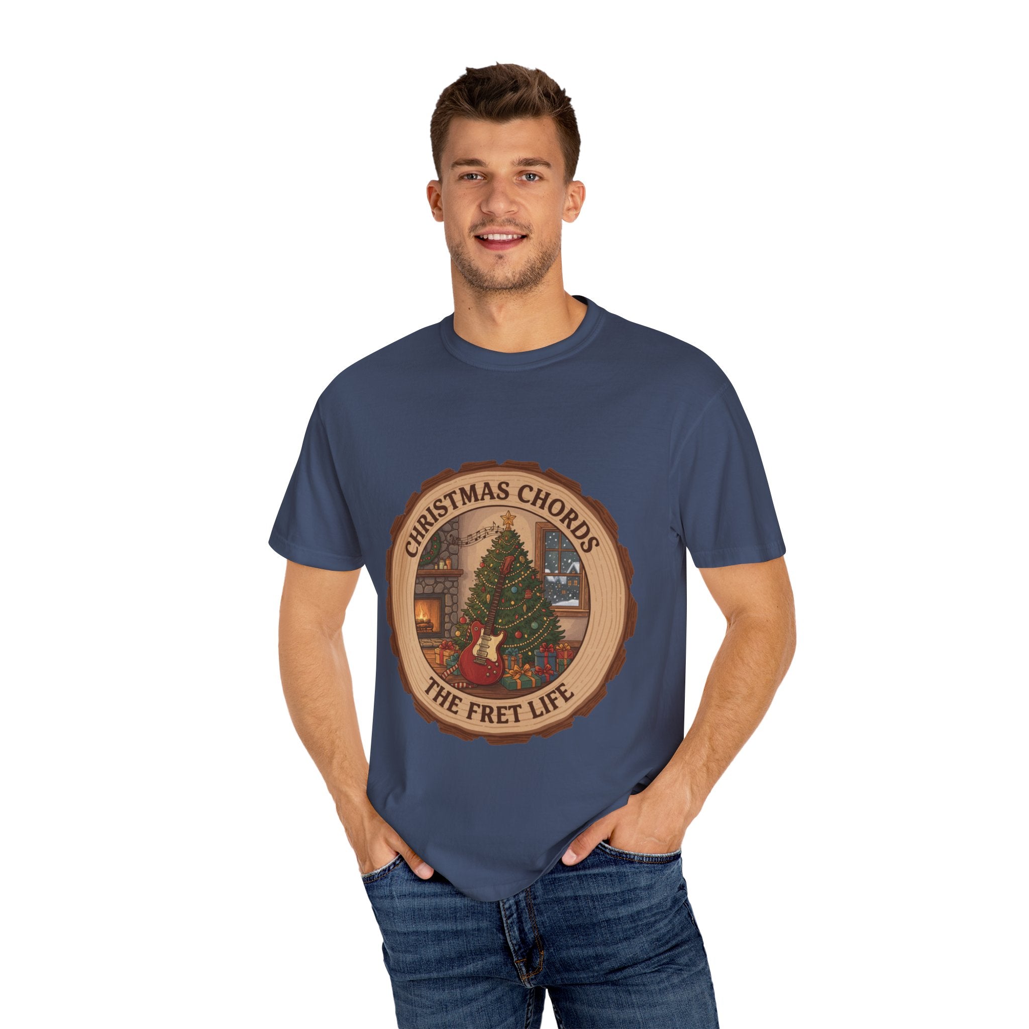 Christmas Chords T-Shirt | Holiday Music Guitar Tee