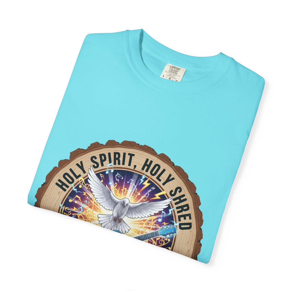 Holy Spirit Holy Shred T-Shirt | Christian Guitar Worship Tee