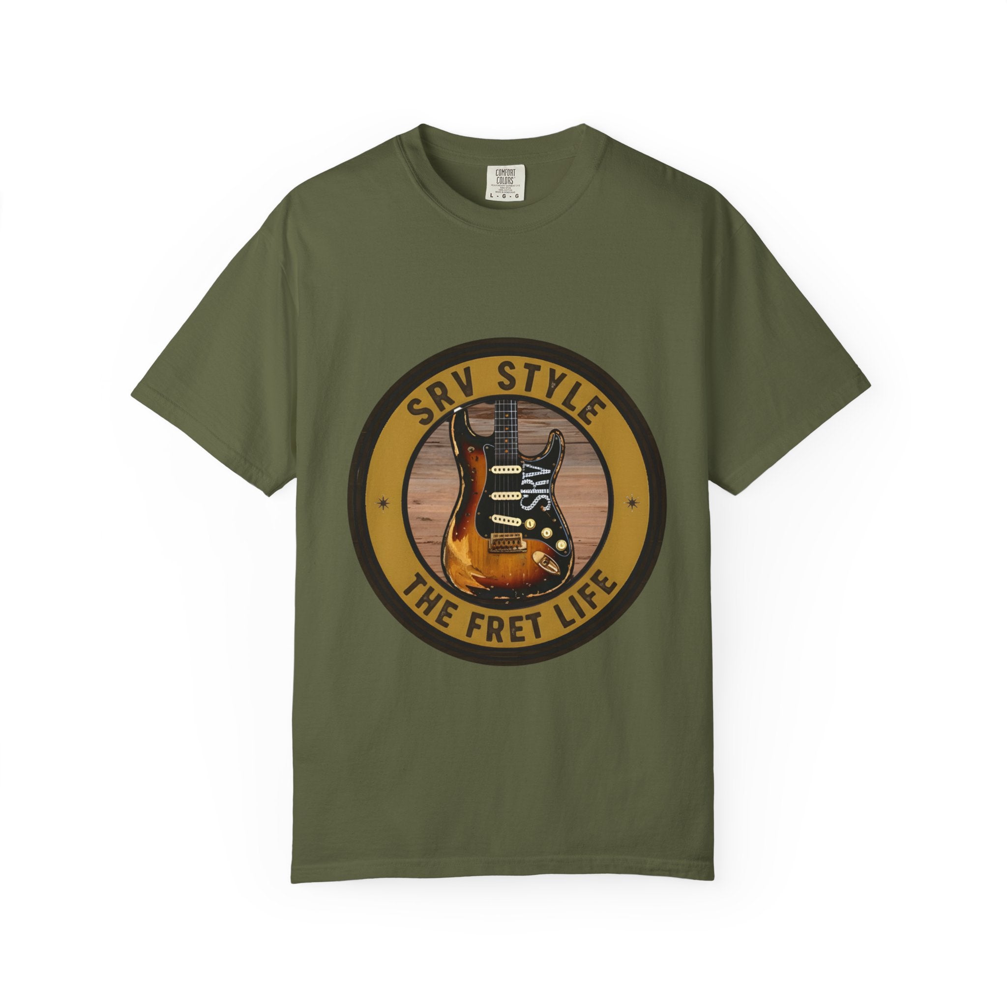 SRV Style Tee | Blues Guitar Fan T-Shirt